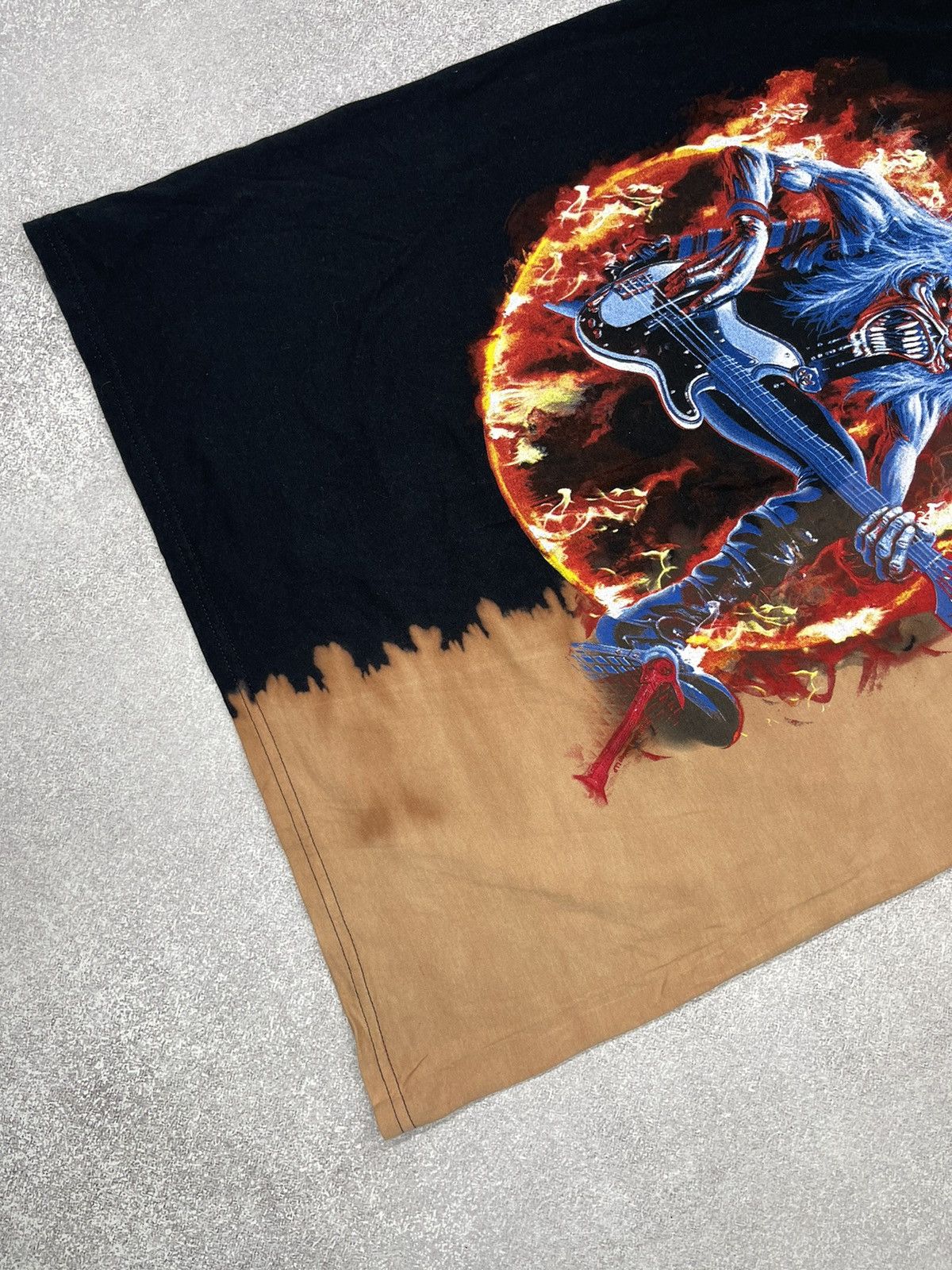 Iron Maiden × Vintage Mens Iron Maiden T Shirt Vintage Tour 2010 Metal Band Y2K Size US L / EU 52-54 / 3 - 3 Thumbnail