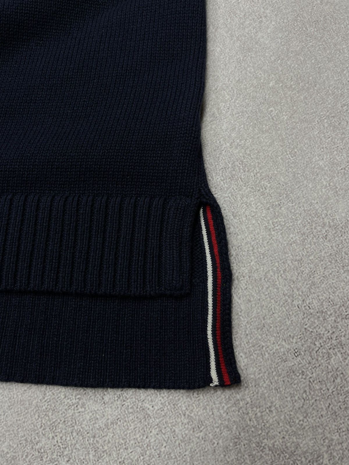 Tommy Hilfiger Mens Tommy Hilfiger Knitted Jumper Big Logo Sweater Size US L / EU 52-54 / 3 - 5 Thumbnail