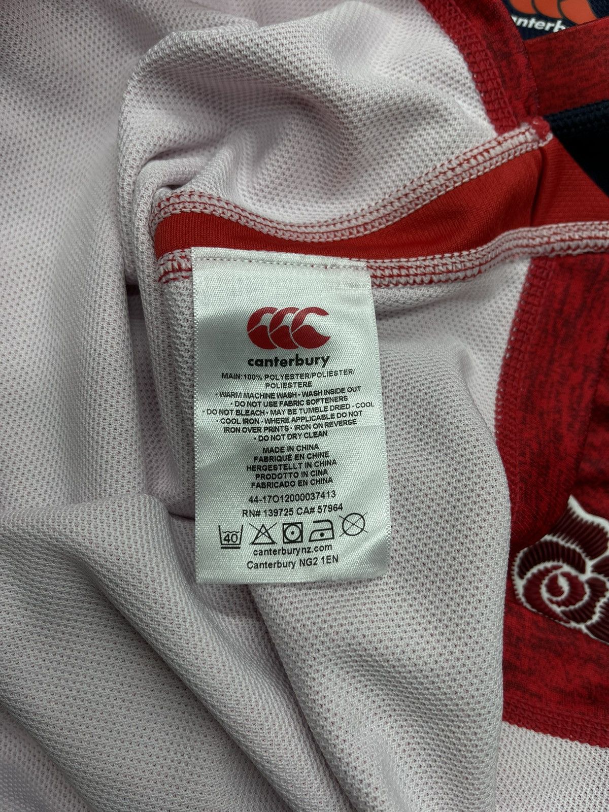 Canterbury of New Zealand Canterbury England Rugby New Zealand Jersey Size US XXL / EU 58 / 5 - 11 Thumbnail