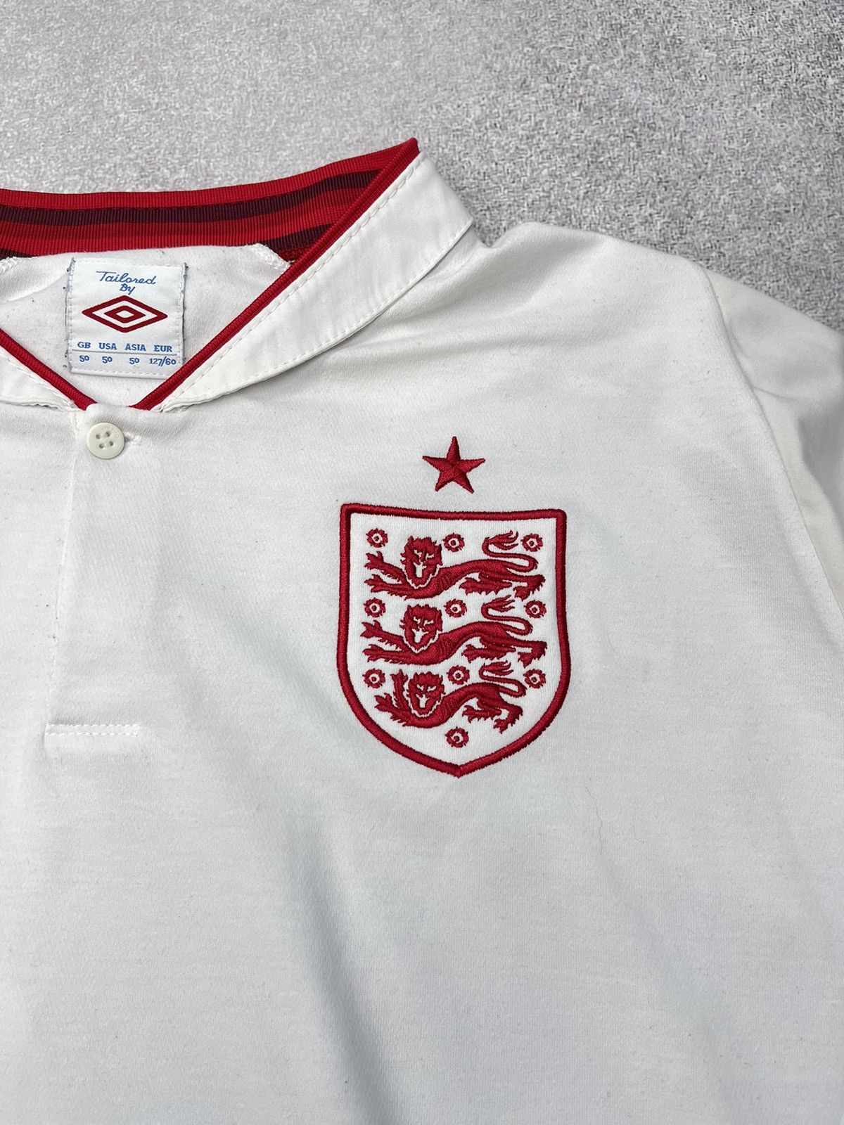 Umbro × Vintage Vintage Umbro England Francis 7 Soccer Jersey size XL Size US XL / EU 56 / 4 - 5 Thumbnail