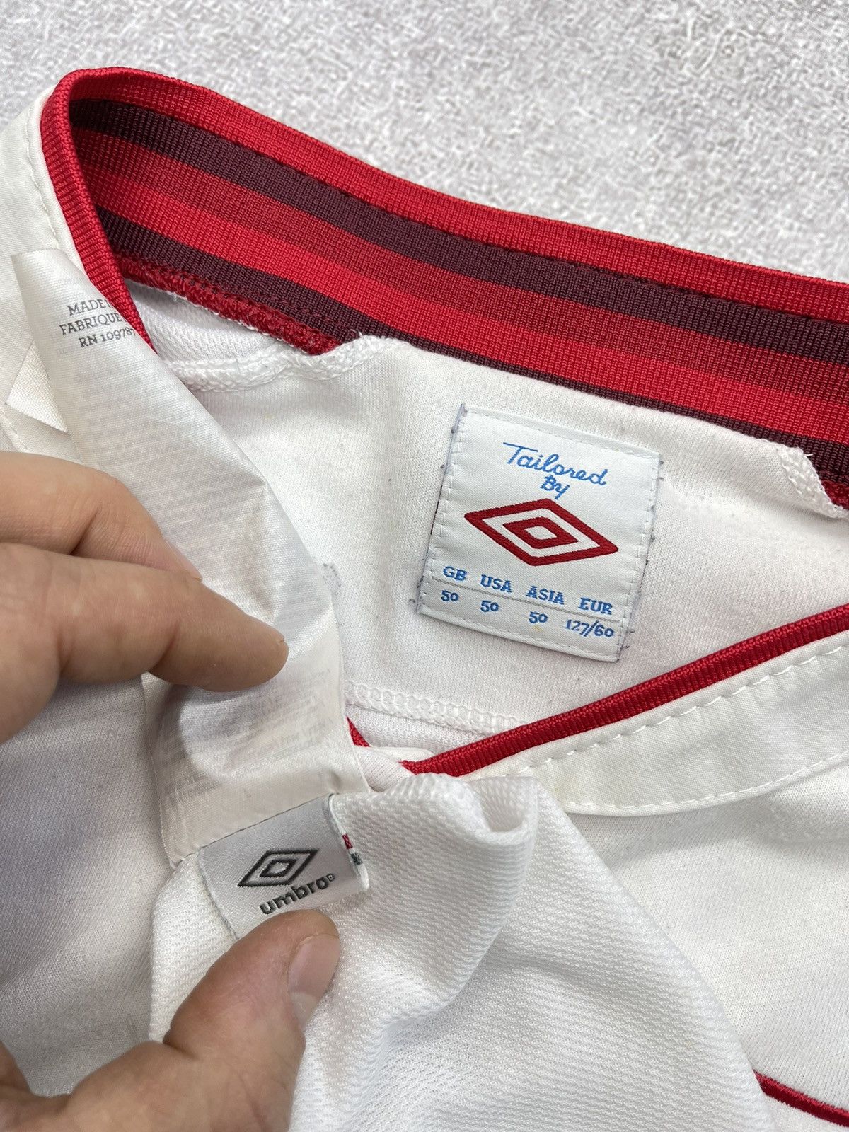 Umbro × Vintage Vintage Umbro England Francis 7 Soccer Jersey size XL Size US XL / EU 56 / 4 - 10 Thumbnail