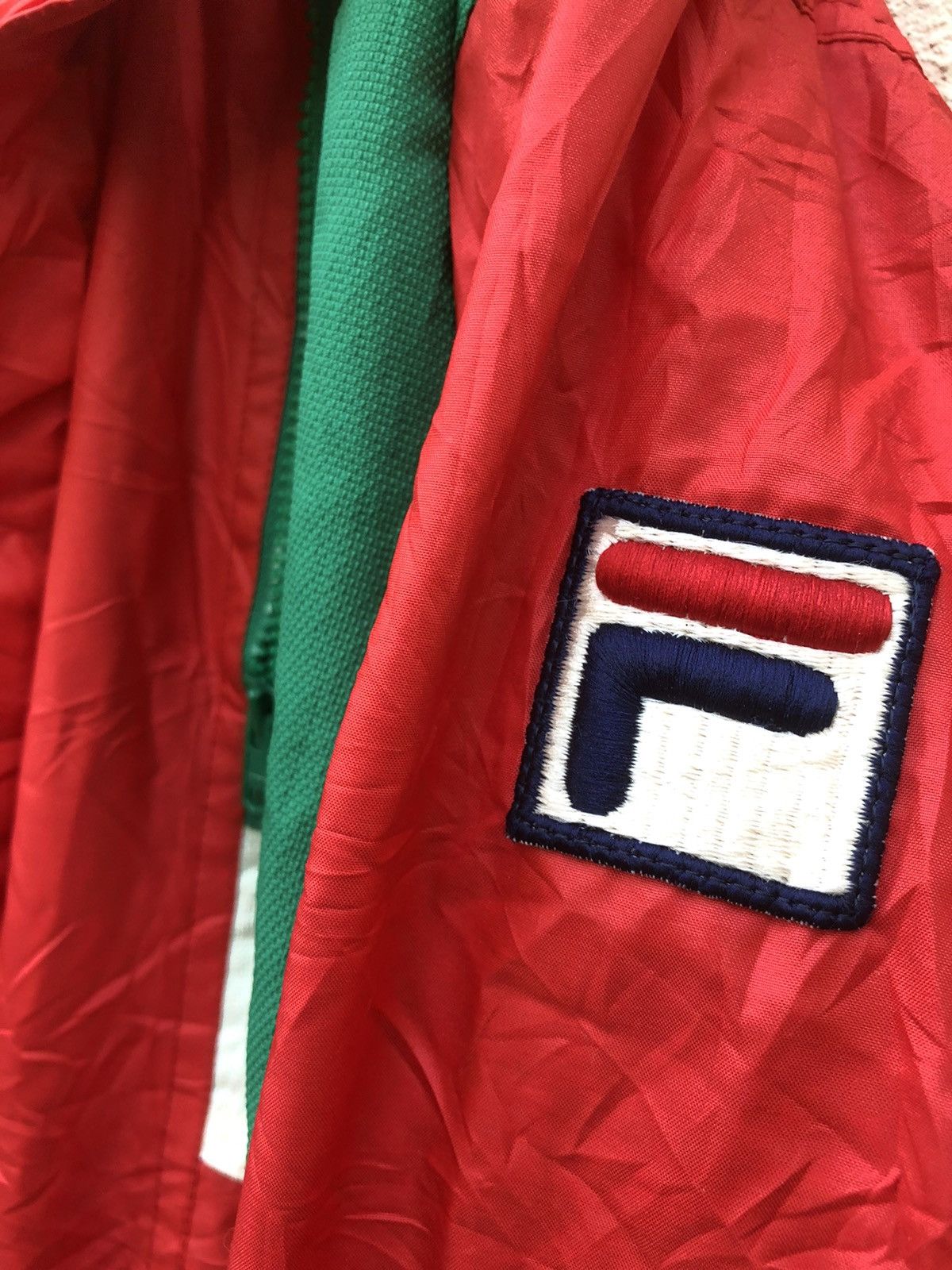 Fila 🚀🚀Vintage 90’s FILA Thin Puffer Jumpsuit Coverall Skiing Size US 31 - 8 Thumbnail