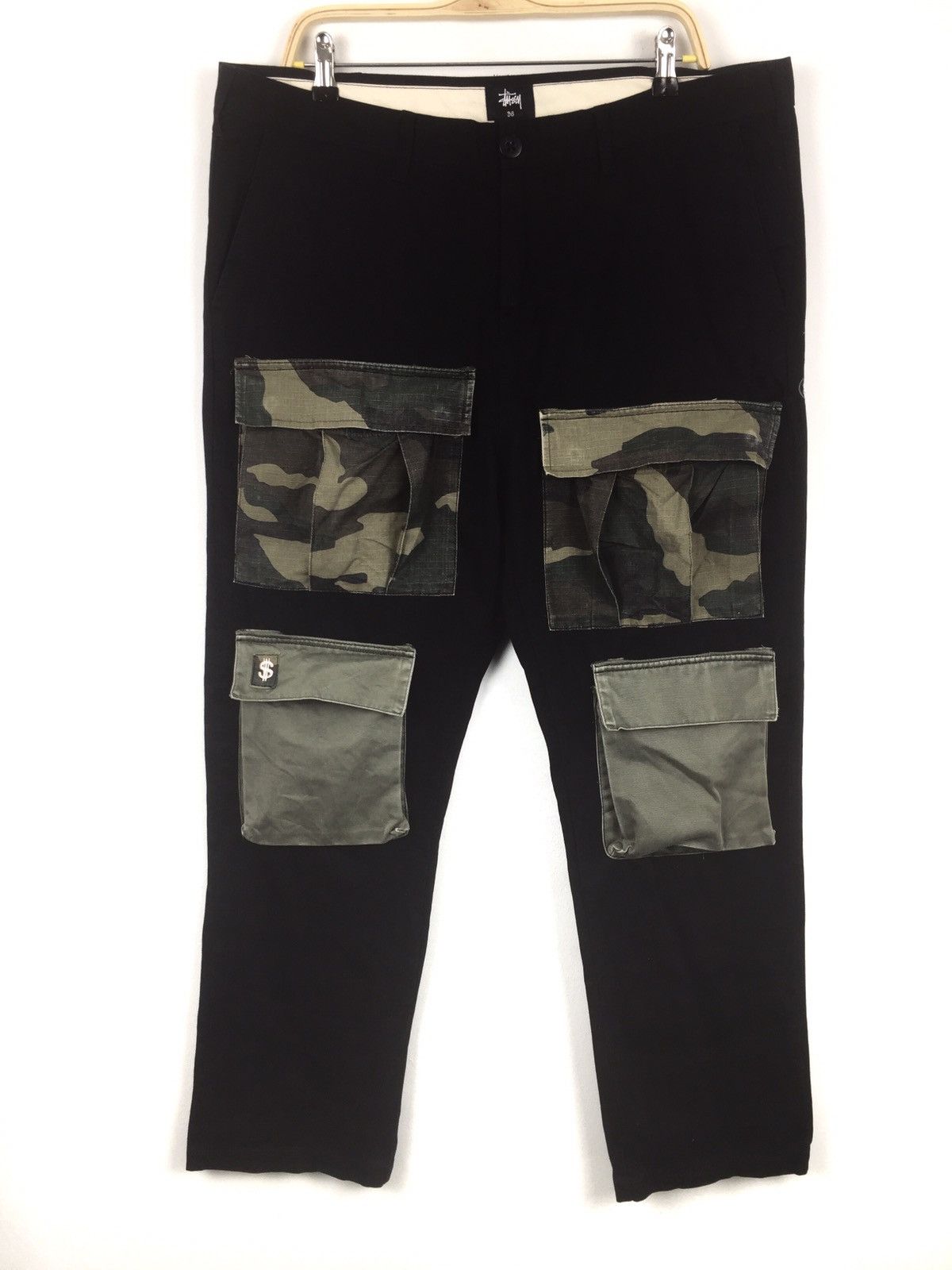 Stussy Stussy pants rare custom army 8 pocket pants ️mx40 ️ | Grailed