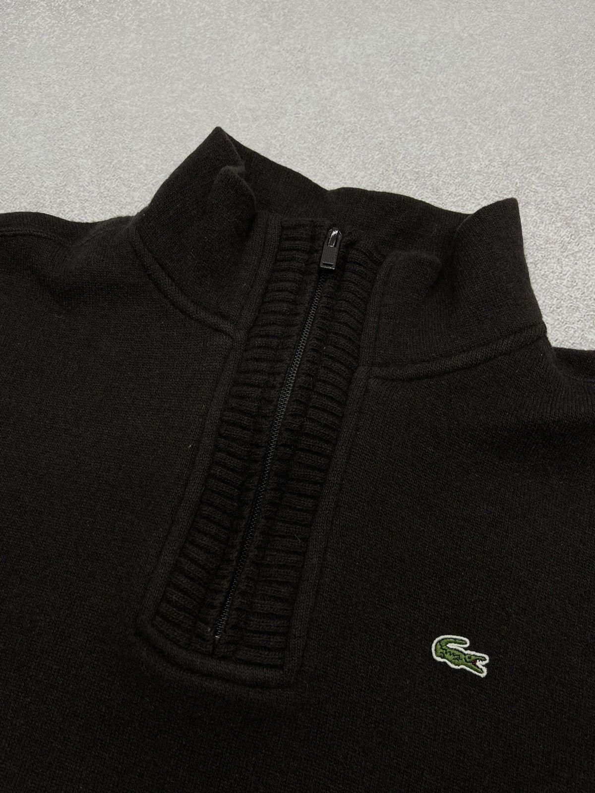 Lacoste Vintage Lacoste Sweater Brown Y2K Size US M / EU 48-50 / 2 - 6 Thumbnail