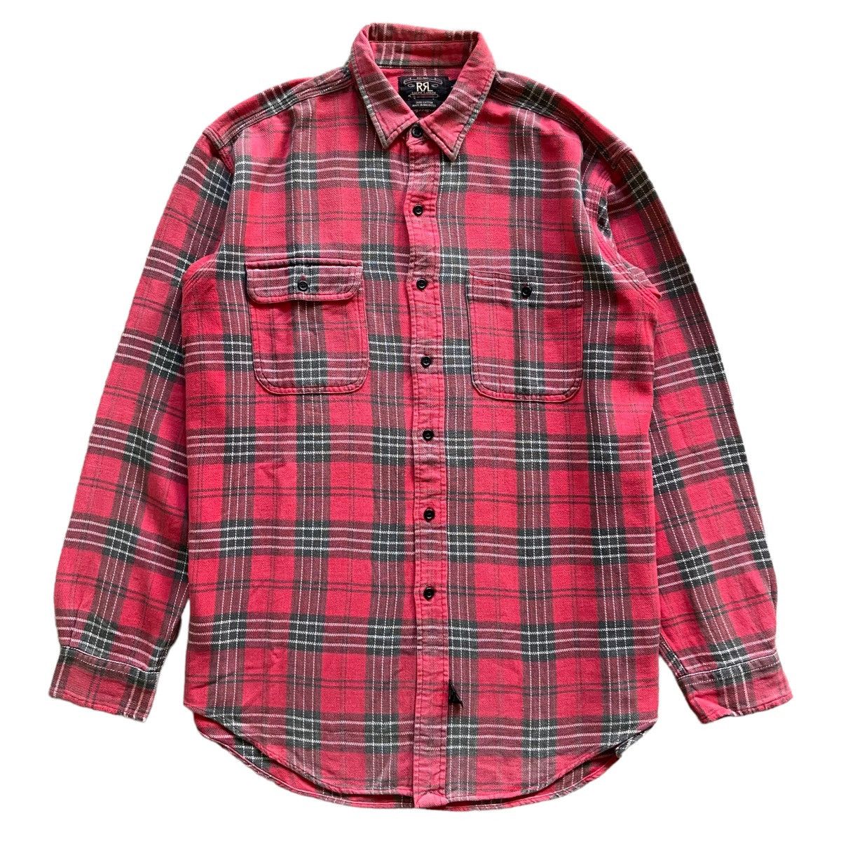 RRL Double RL Button Up Plaid Flannel