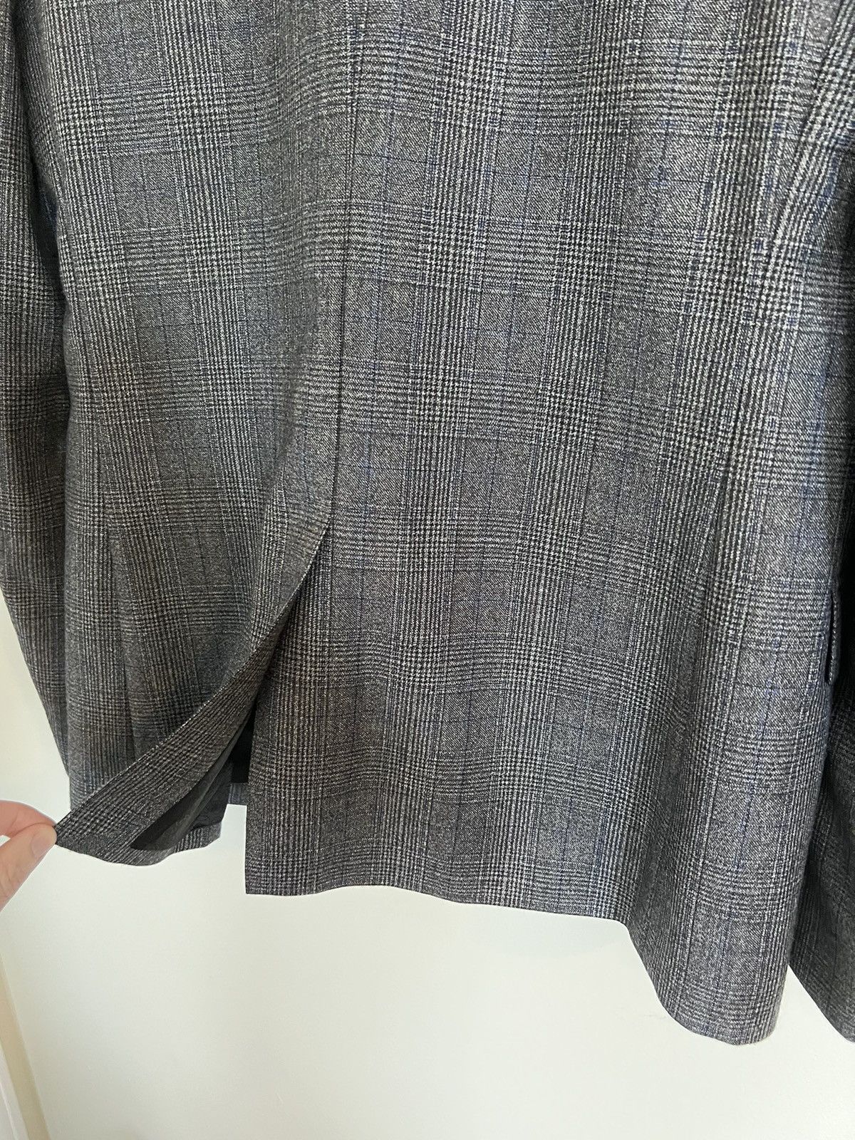 Stella McCartney Checked/plaid blazer, IT52/US40, made in Italy, worn x 5 Size 42R - 14 Thumbnail