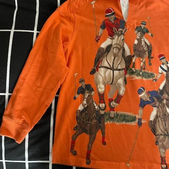 Polo Ralph Lauren Vintage Polo Ralph Lauren 5 Horseman Equestrian Rugby XL Size US XL / EU 56 / 4 - 3 Thumbnail