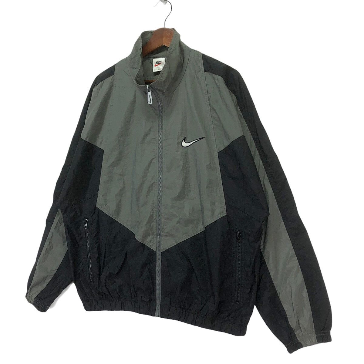 Nike × Vintage Vintage 90s Nike Swoosh Sportswear Light Jacket Size US M / EU 48-50 / 2 - 4 Thumbnail