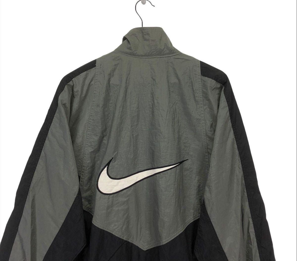 Nike × Vintage Vintage 90s Nike Swoosh Sportswear Light Jacket Size US M / EU 48-50 / 2 - 2 Thumbnail