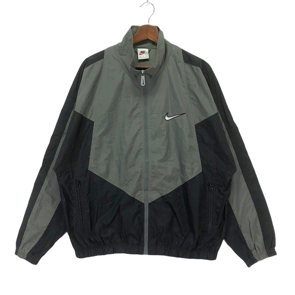 Nike × Vintage Vintage 90s Nike Swoosh Sportswear Light Jacket Size US M / EU 48-50 / 2 - 3 Thumbnail