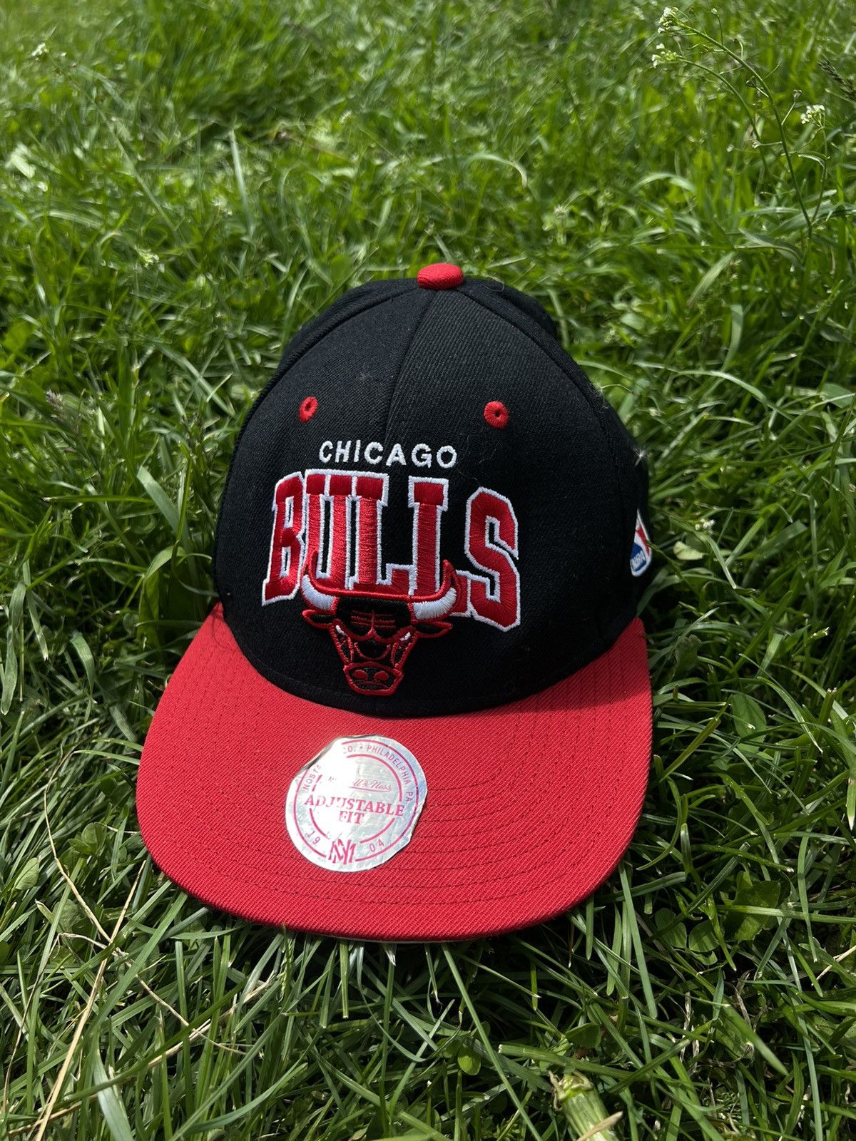 Mitchell & Ness Chicago Bulls Mitchell and Ness Adjustable Snap-back Hat Cap Size ONE SIZE - 1 Thumbnail