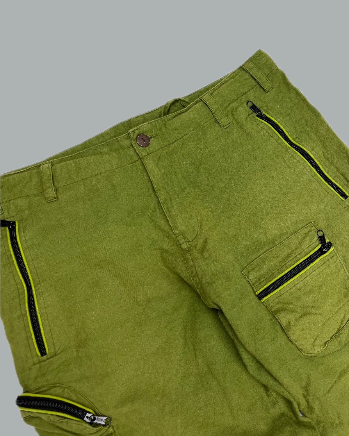 Japanese Brand × Vintage 🔥Free shipping Vintage Japanese Cargo Multi Pocket Pants Size US 32 / EU 48 - 7 Thumbnail