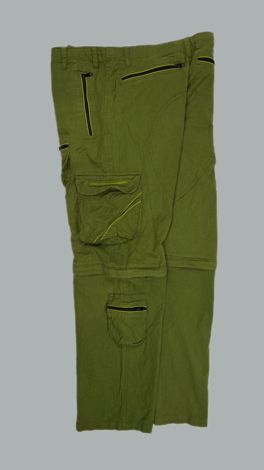 Japanese Brand × Vintage 🔥Free shipping Vintage Japanese Cargo Multi Pocket Pants Size US 32 / EU 48 - 5 Thumbnail