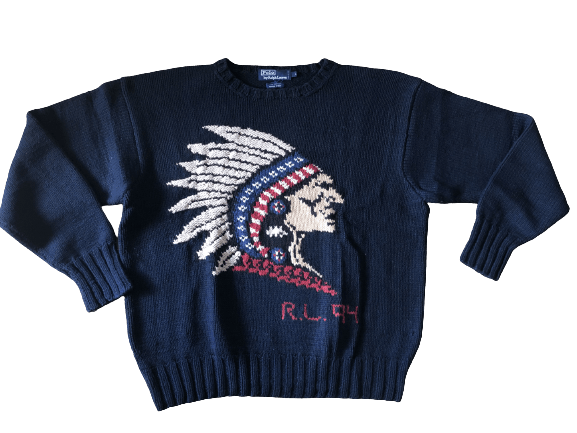 Polo Ralph Lauren Vintage Polo Ralph Lauren Indian Head Sweater Knit XL Size US XL / EU 56 / 4 - 2 Thumbnail