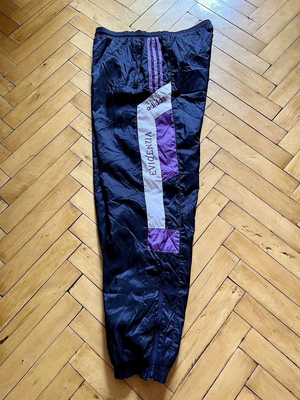 Adidas × Vintage Vintage Adidas Tracksuit Nylon Y2K Drill Size US L / EU 52-54 / 3 - 15 Thumbnail