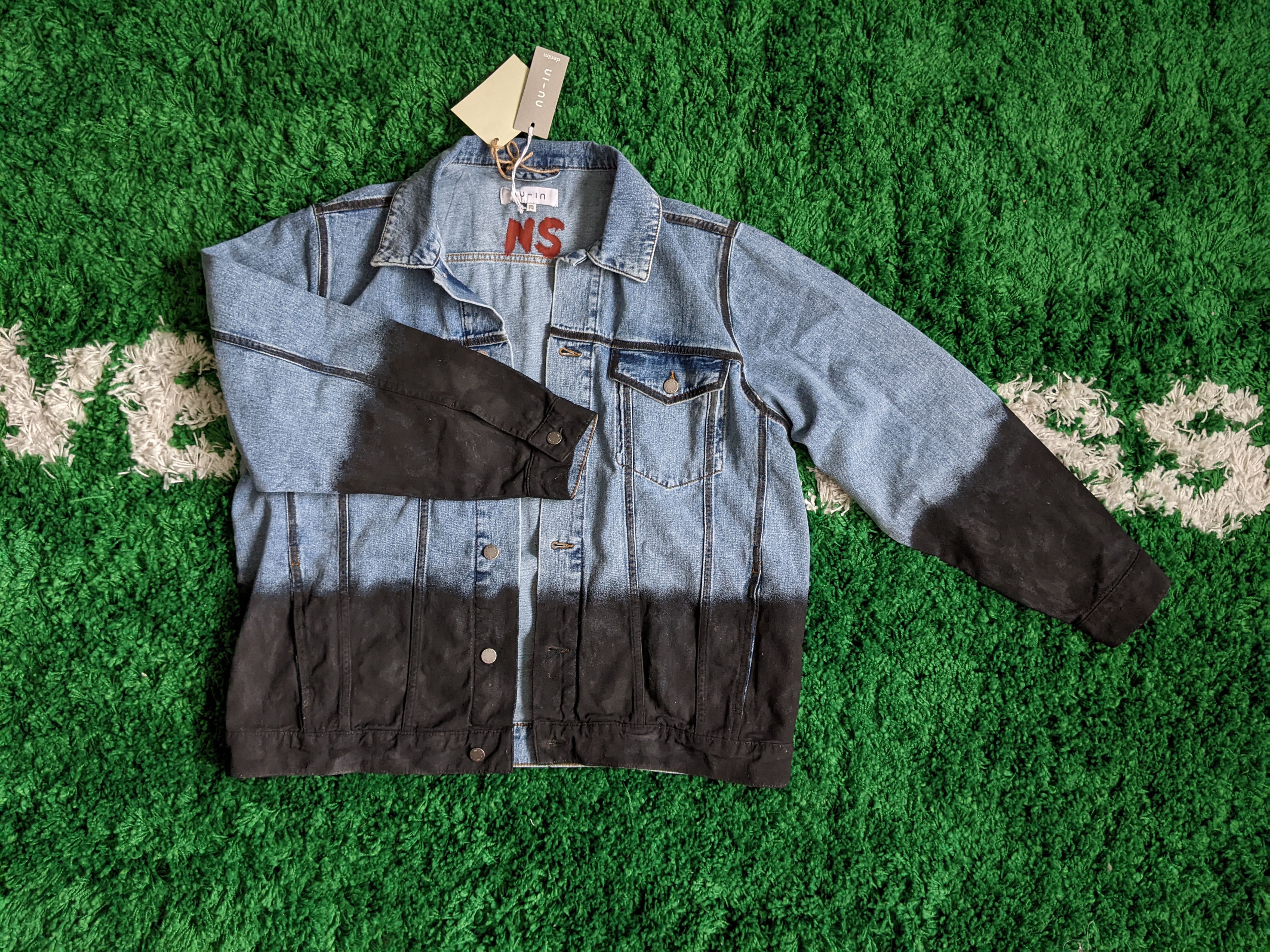 Handmade Hand-painted jacket inspired by ASAP Rocky (all sizes) Size US XXL / EU 58 / 5 - 4 Thumbnail