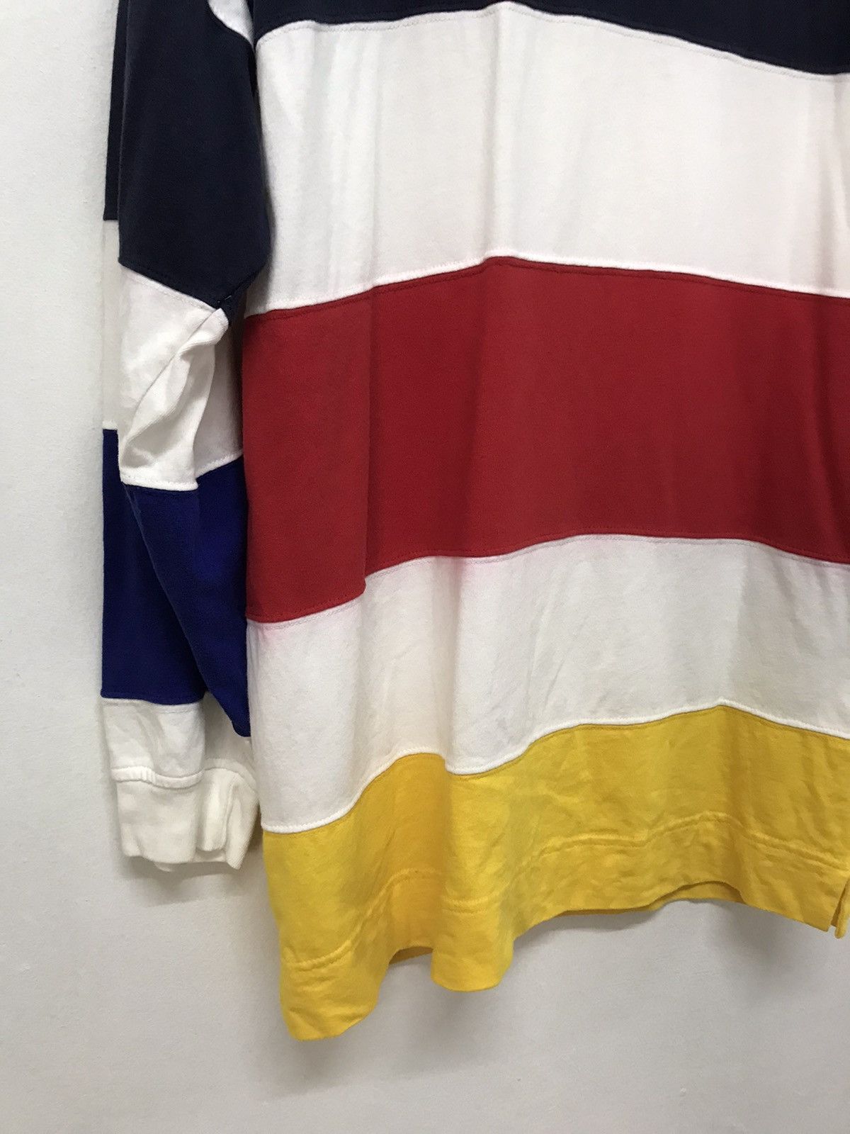 Tommy Hilfiger Vintage Tommy Hilfiger Rugby Long Sleeve Shirt Size US L / EU 52-54 / 3 - 15 Thumbnail