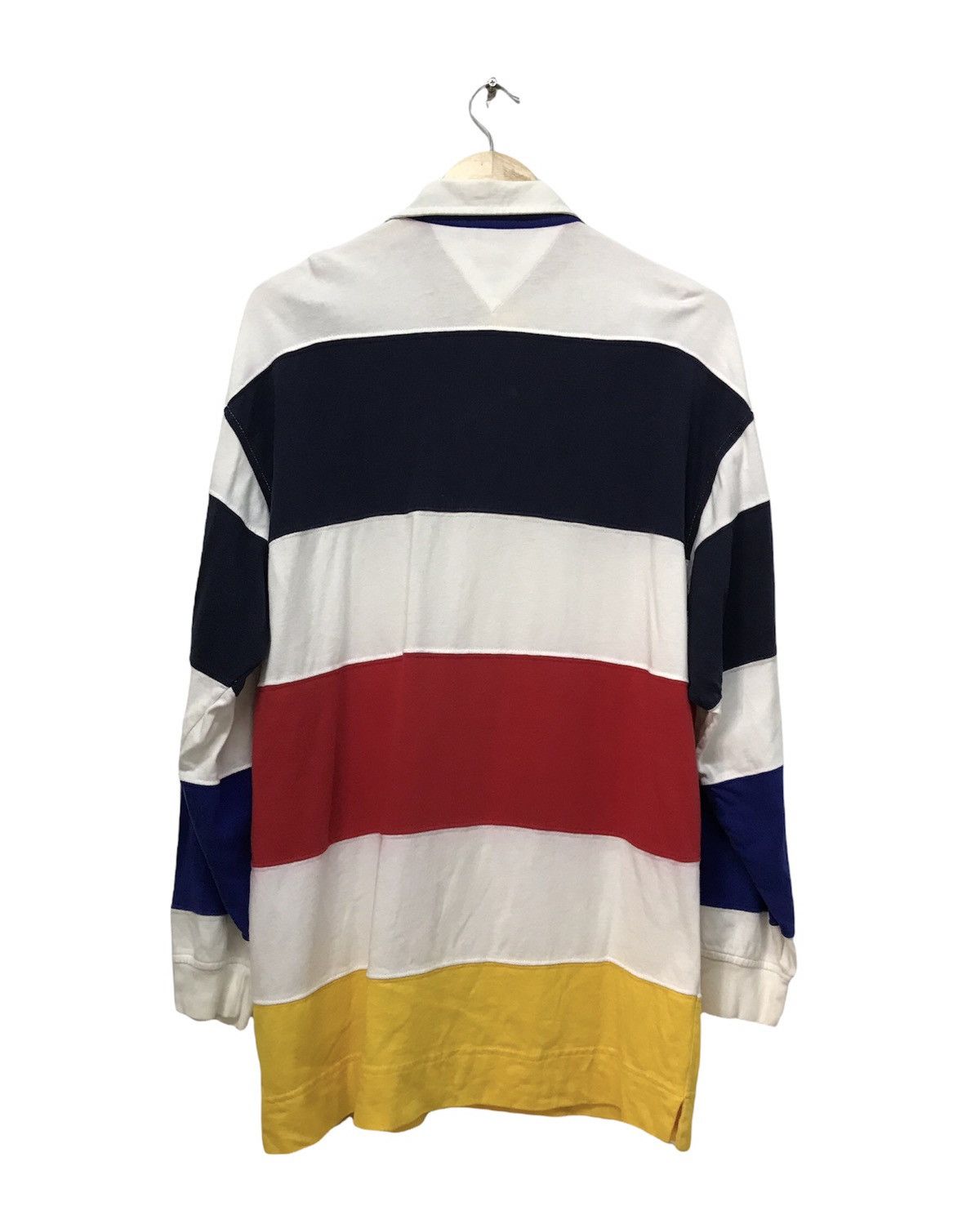 Tommy Hilfiger Vintage Tommy Hilfiger Rugby Long Sleeve Shirt Size US L / EU 52-54 / 3 - 2 Thumbnail