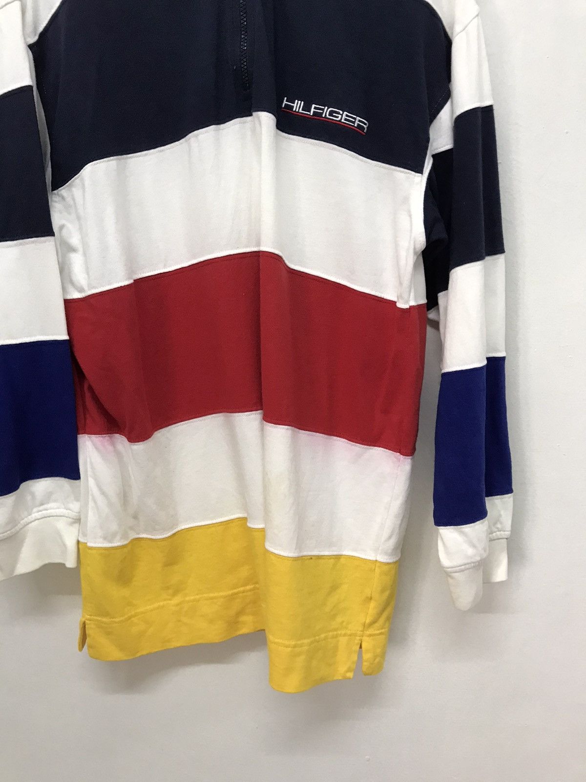 Tommy Hilfiger Vintage Tommy Hilfiger Rugby Long Sleeve Shirt Size US L / EU 52-54 / 3 - 9 Thumbnail