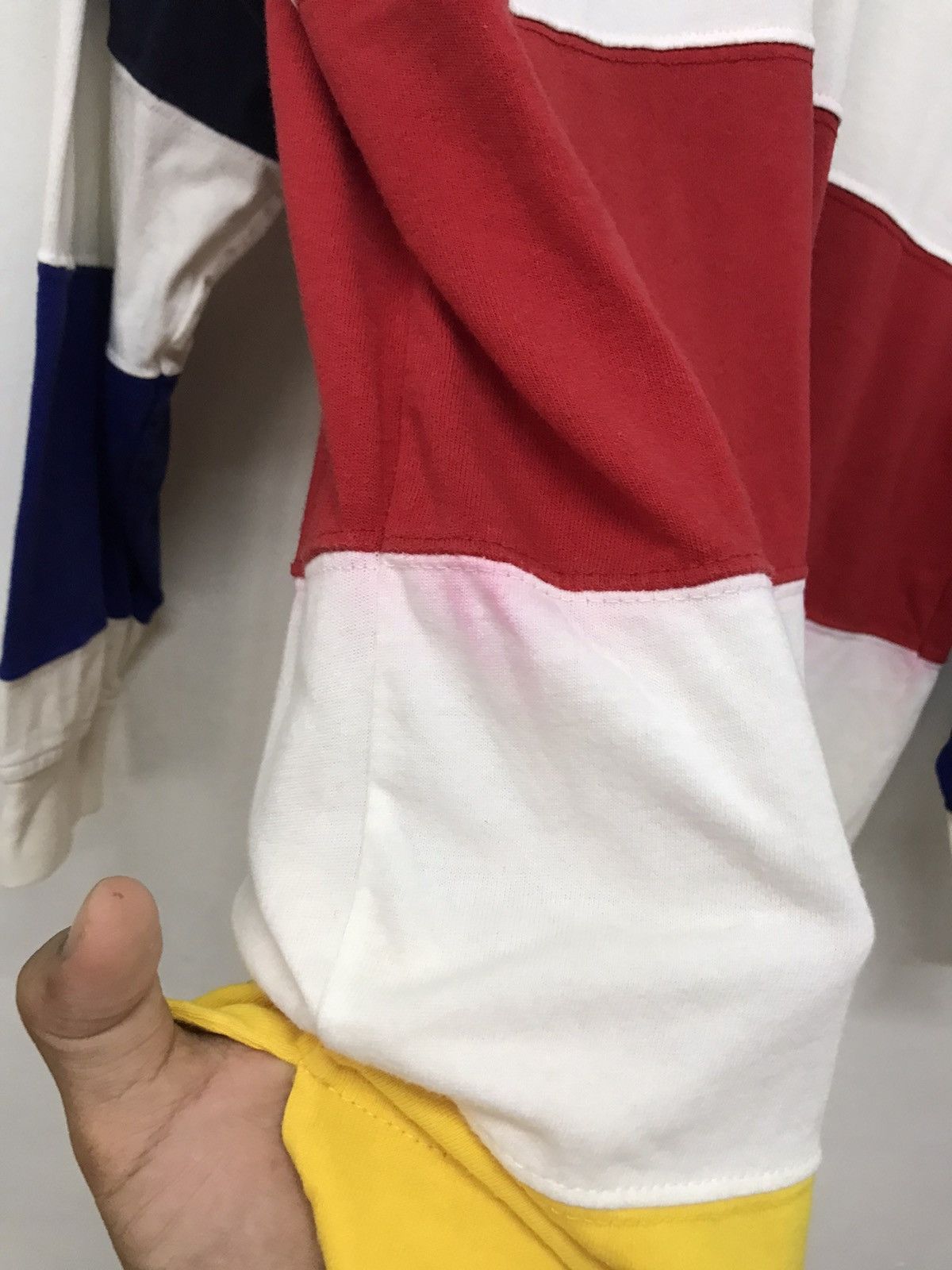 Tommy Hilfiger Vintage Tommy Hilfiger Rugby Long Sleeve Shirt Size US L / EU 52-54 / 3 - 6 Thumbnail
