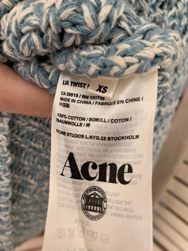 Acne Studios Lia Twist Sweater Size XS / US 0-2 / IT 36-38 - 3 Thumbnail