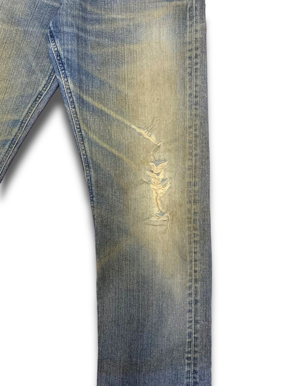 Lee × Vintage Vintage 50s Lee Cowboy Distressed Jeans Size US 30 / EU 46 - 5 Thumbnail