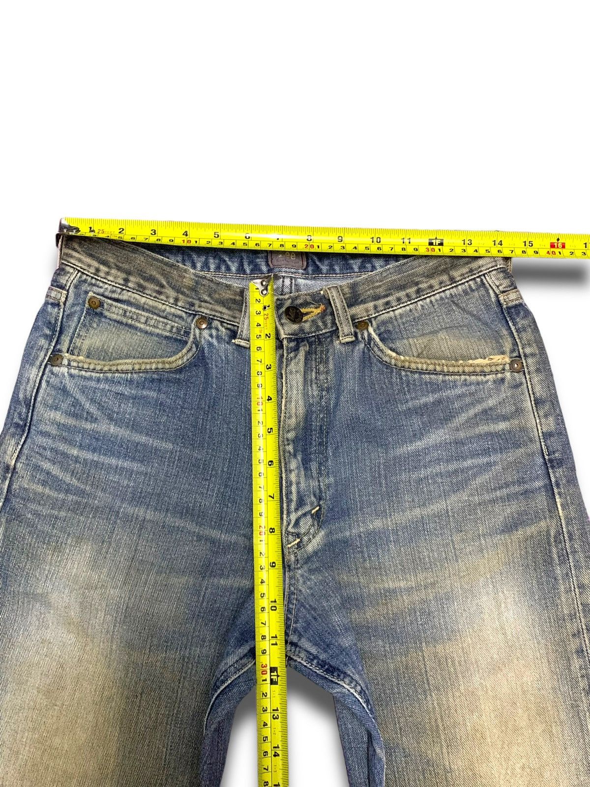 Lee × Vintage Vintage 50s Lee Cowboy Distressed Jeans Size US 30 / EU 46 - 12 Thumbnail