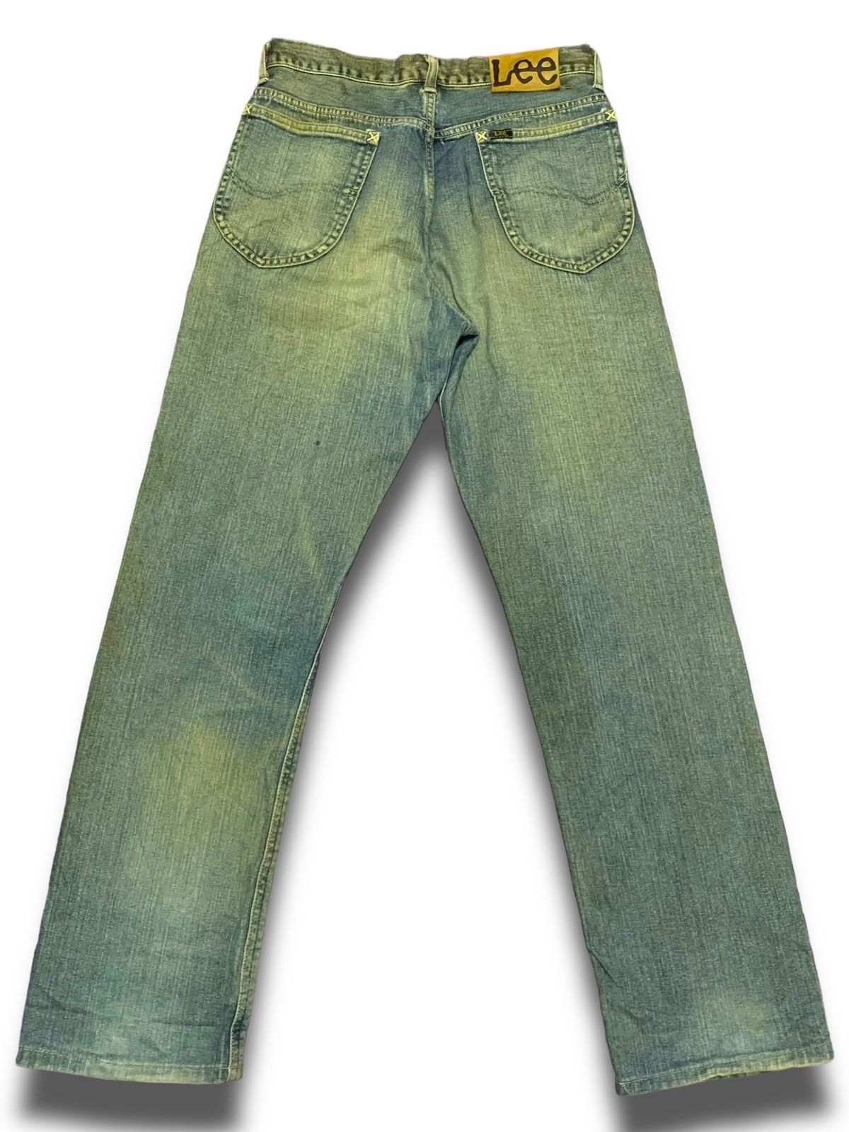 Lee × Vintage Vintage 50s Lee Cowboy Distressed Jeans Size US 30 / EU 46 - 2 Thumbnail