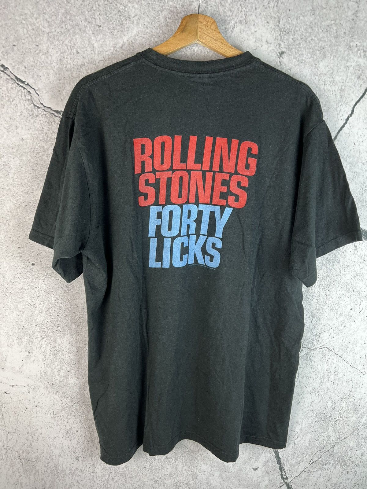 The rolling popular stones licks netherlands tour shirt