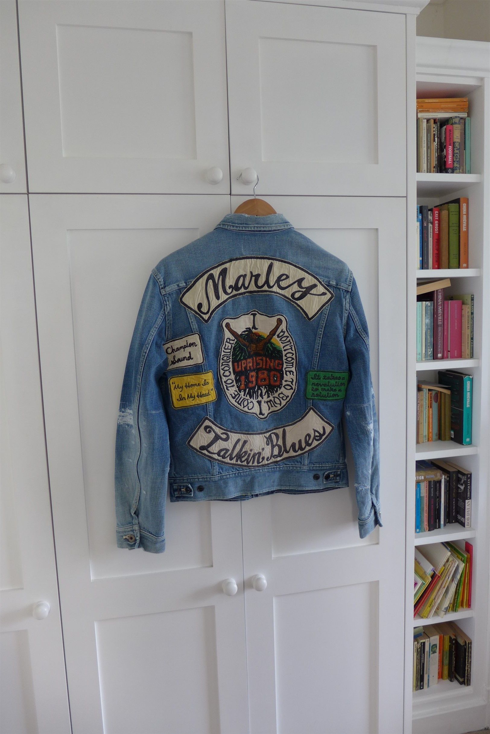 Kapital Kapital Marley Uprising 14oz Blue Denim Jacket Size US M / EU 48-50 / 2 - 1 Thumbnail