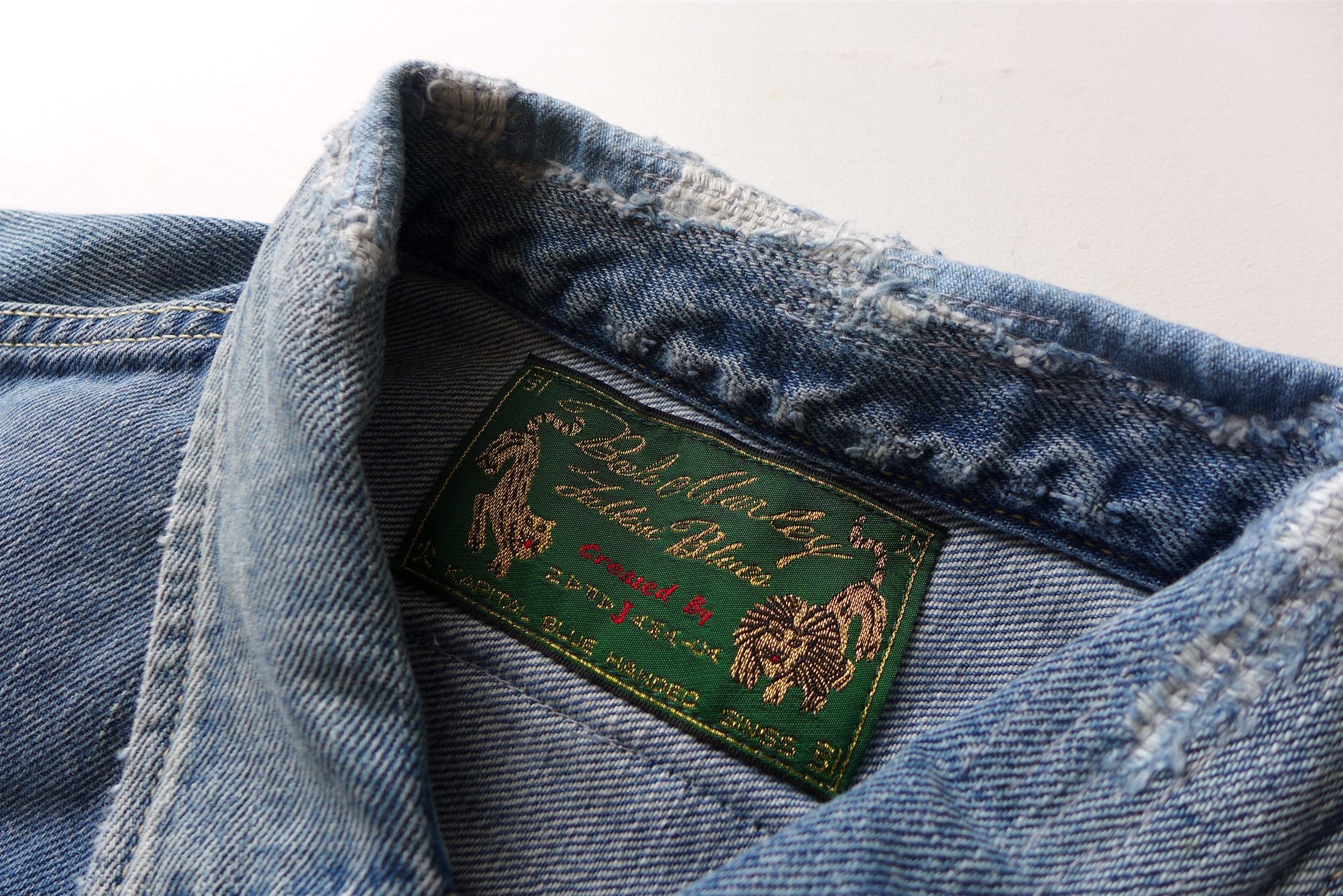 Kapital Kapital Marley Uprising 14oz Blue Denim Jacket Size US M / EU 48-50 / 2 - 6 Thumbnail