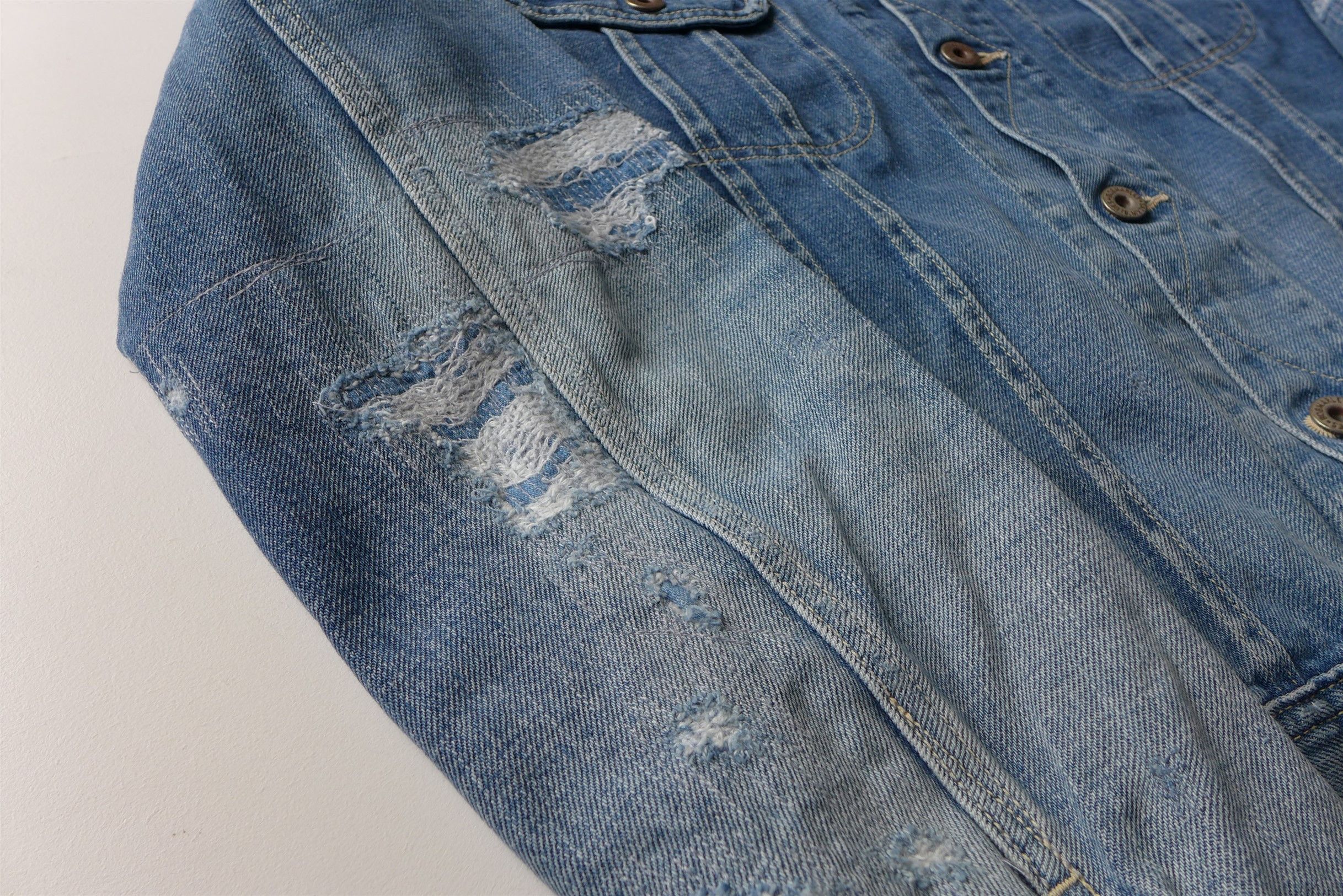 Kapital Kapital Marley Uprising 14oz Blue Denim Jacket Size US M / EU 48-50 / 2 - 7 Thumbnail