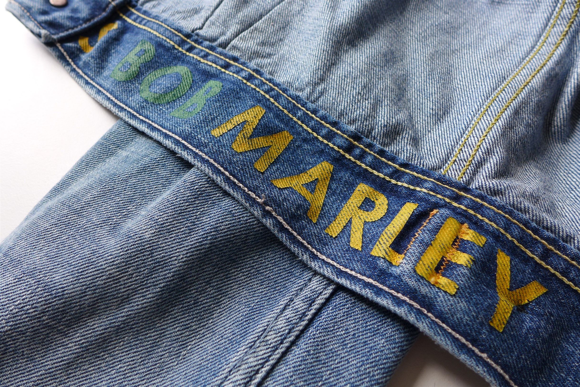 Kapital Kapital Marley Uprising 14oz Blue Denim Jacket Size US M / EU 48-50 / 2 - 13 Thumbnail