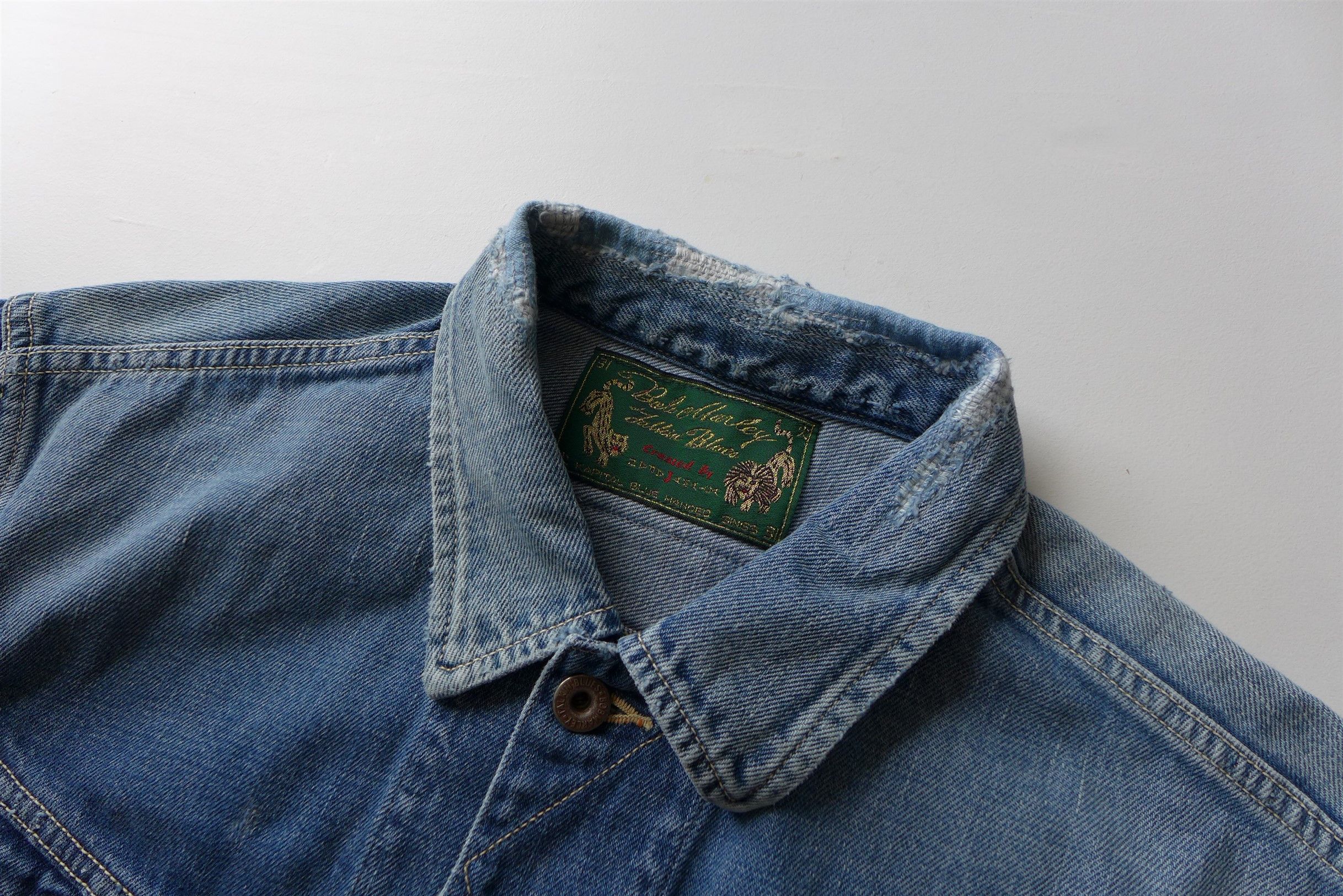Kapital Kapital Marley Uprising 14oz Blue Denim Jacket Size US M / EU 48-50 / 2 - 5 Thumbnail