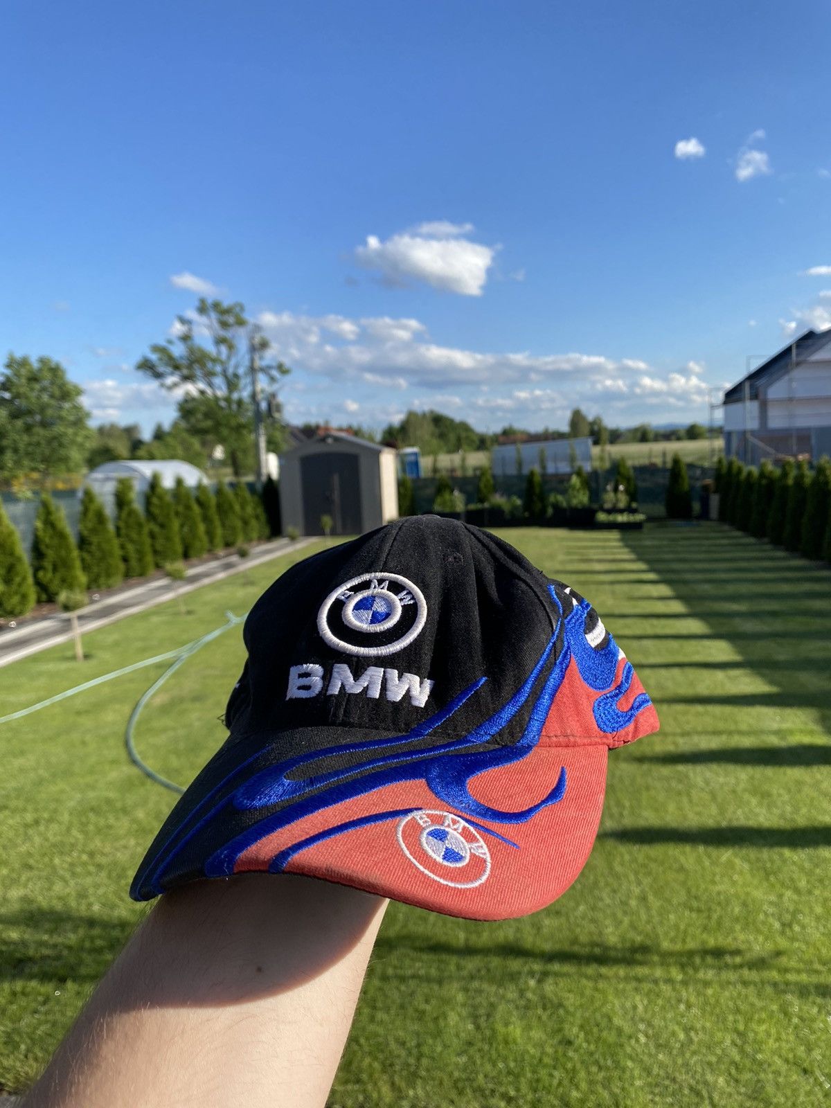 BMW BMW racing Vintage flames cap Size ONE SIZE - 1 Thumbnail