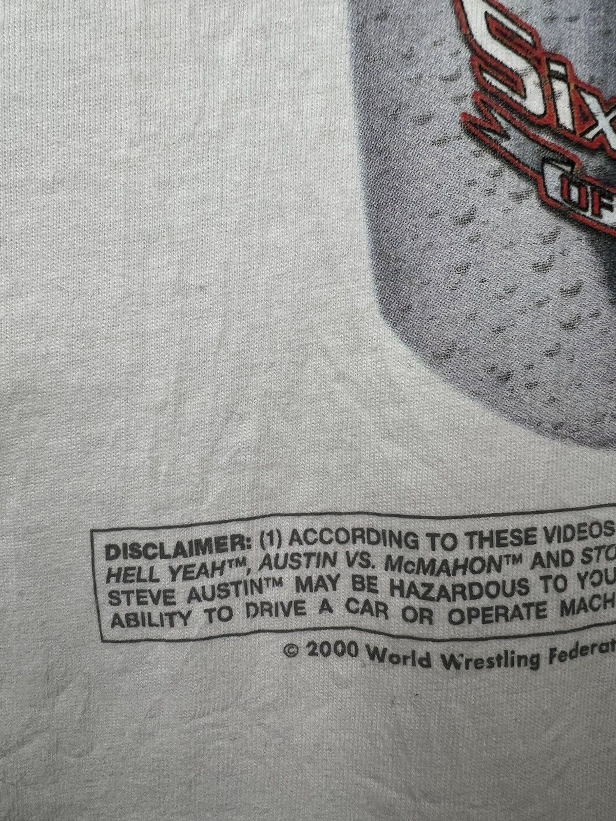 Vintage × WWE Vintage Wwe Wwf Stone Cold Six-Pack of Attitude 2000 Shirt Size US XL / EU 56 / 4 - 6 Thumbnail