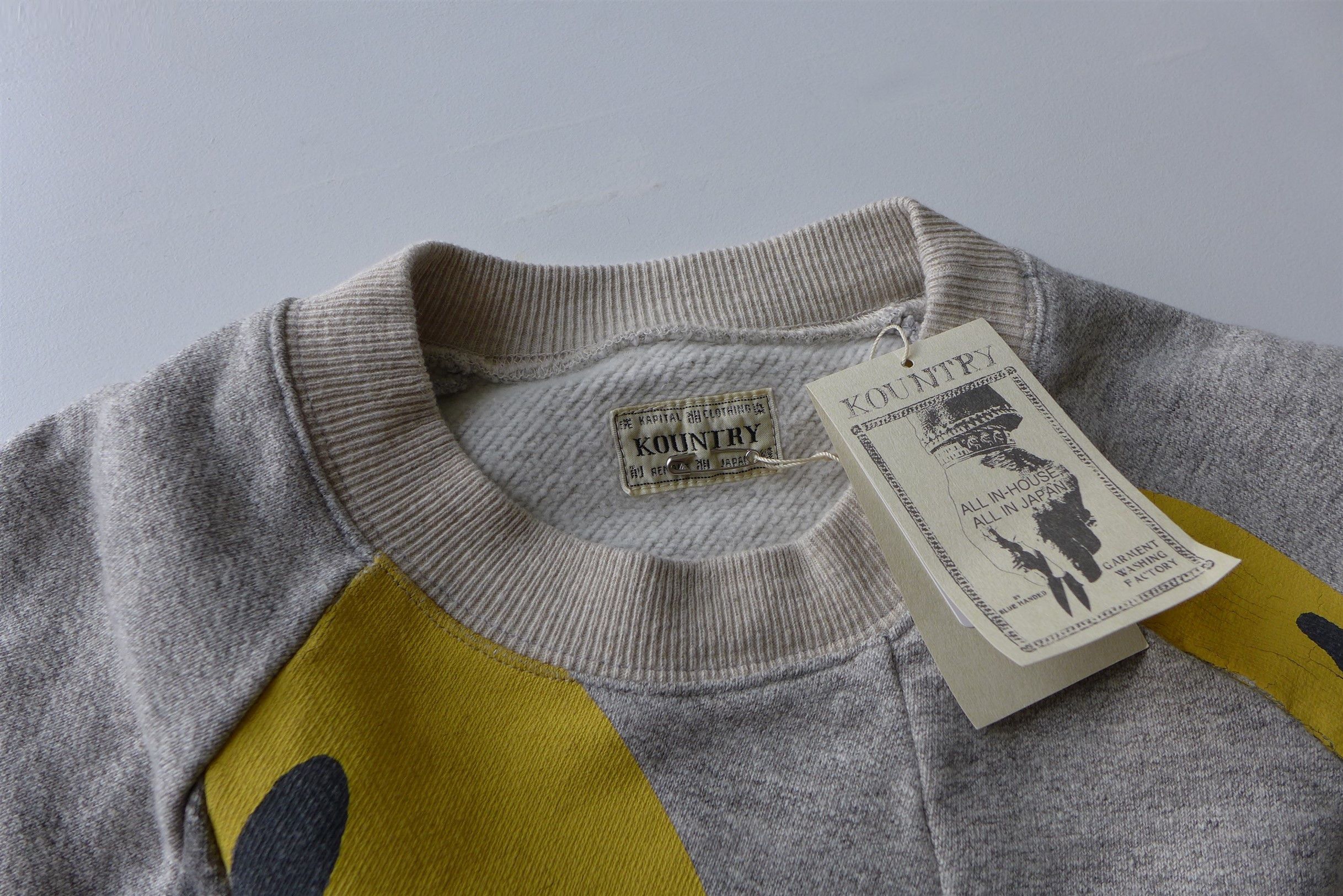 Kapital Kapital Beethoven / Smilie Top Fleece Re-Construct BIG SWT Size US S / EU 44-46 / 1 - 14 Thumbnail