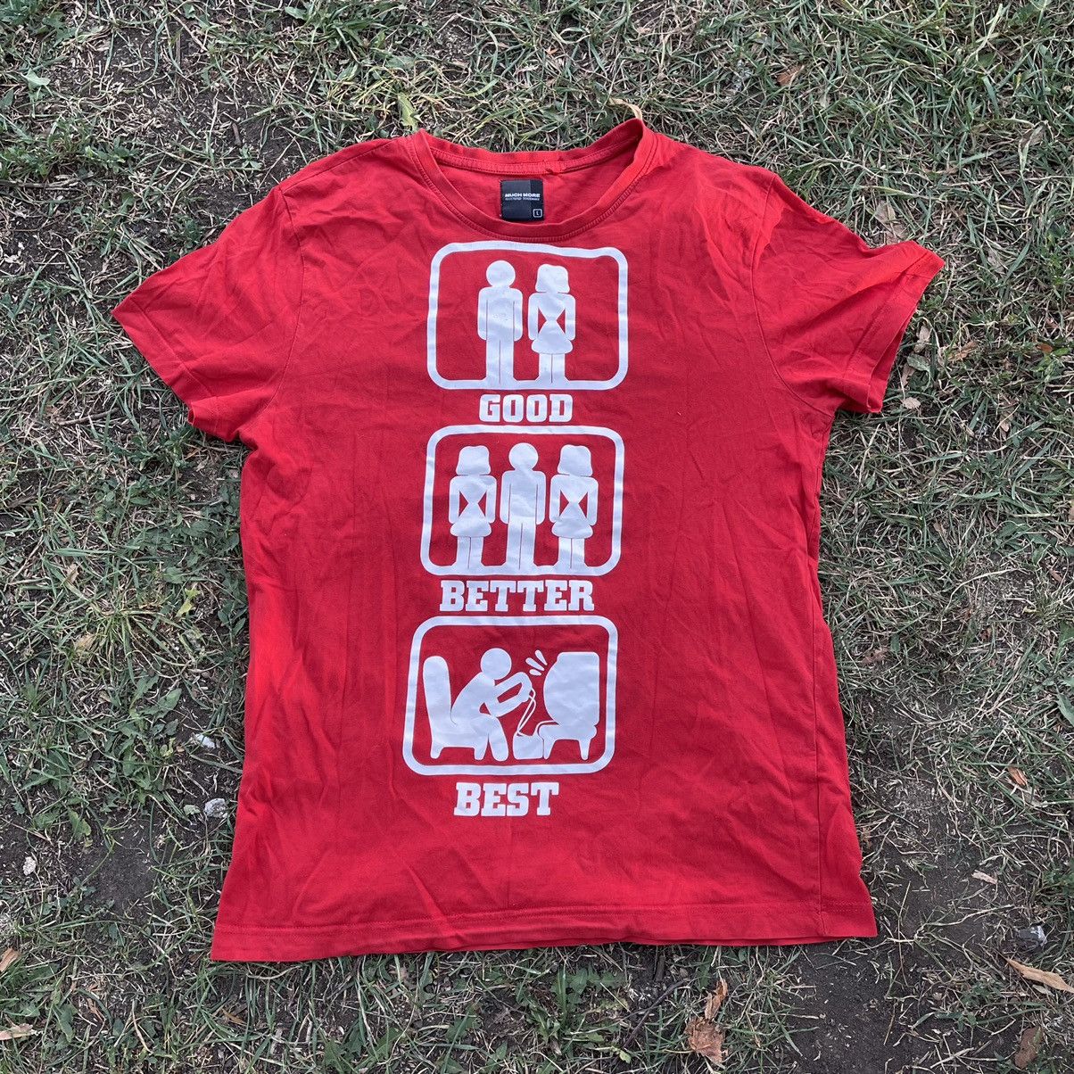 Vintage Vintage 90s Graphic Tee Better Best Woman Streetwear Baggy L Size US L / EU 52-54 / 3 - 1 Thumbnail