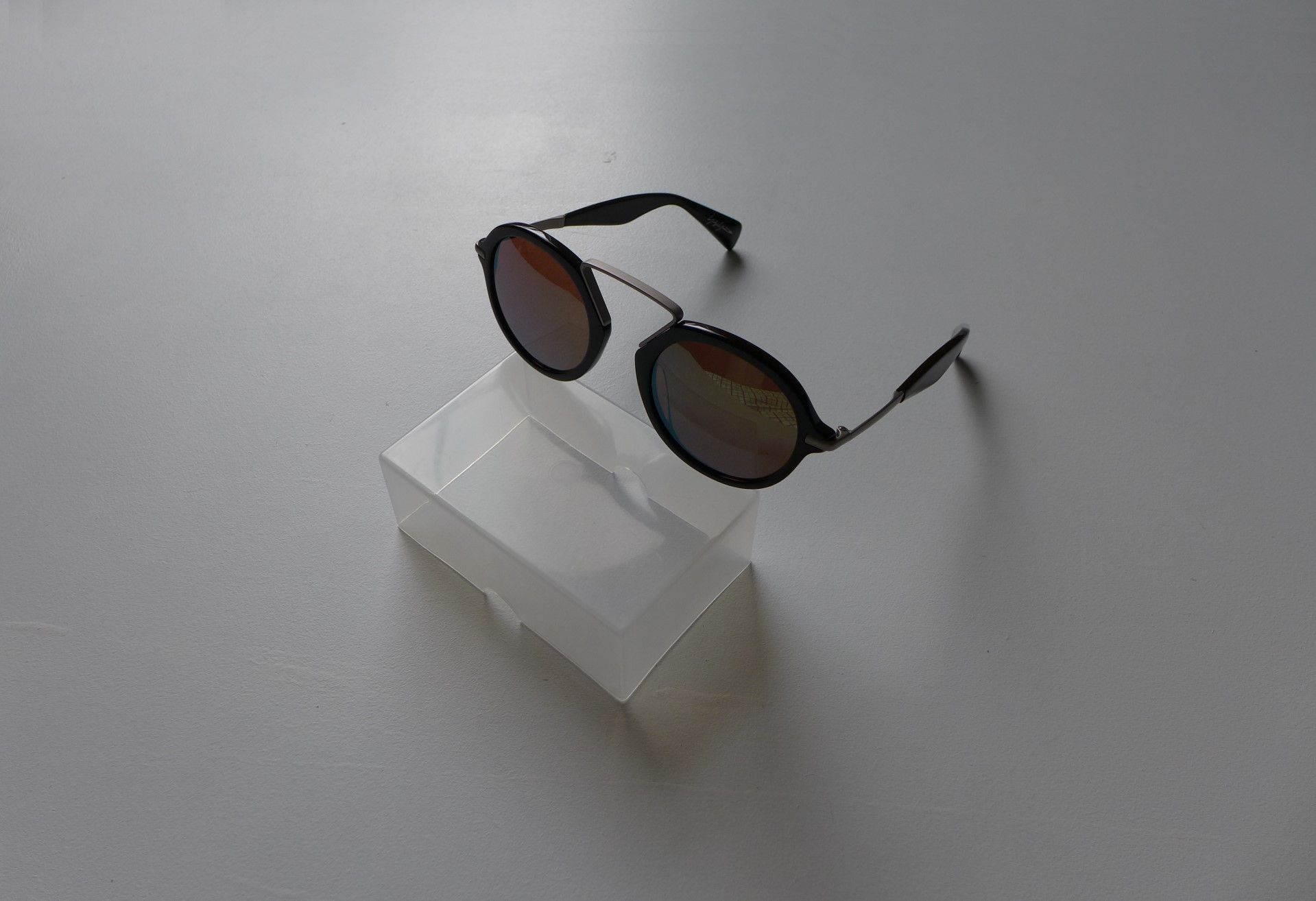 Yohji Yamamoto Yohji Yamamoto YY5009 Sunglasses - Dark Brown Acetate Size ONE SIZE - 3 Thumbnail