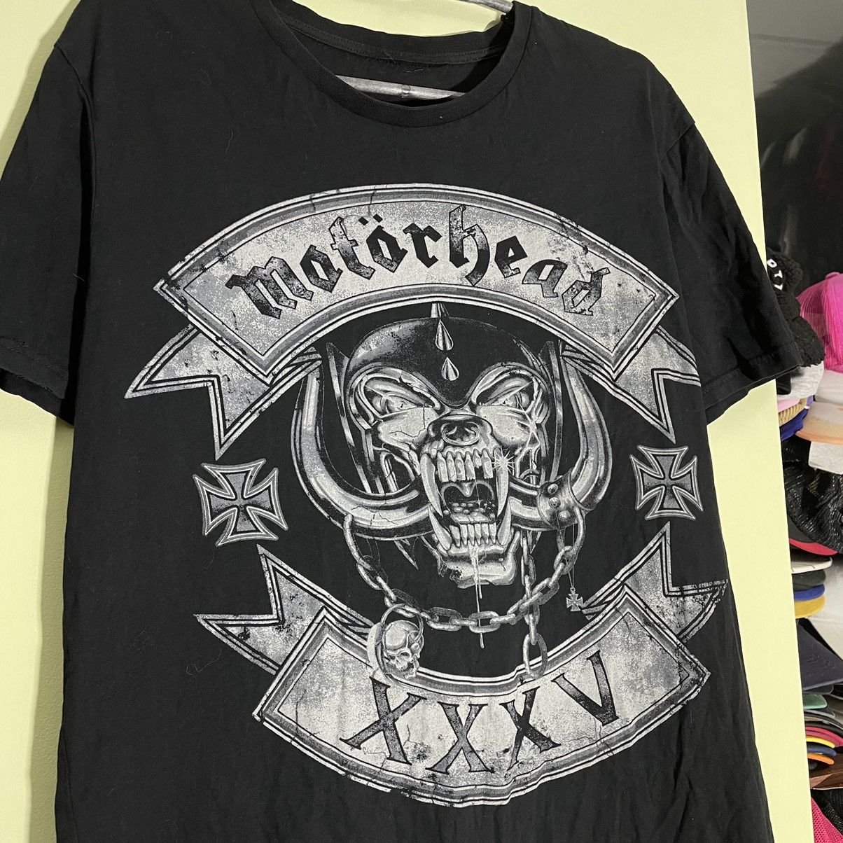 Vintage Vintage Y2K Motorhead Graphic Band Tee Punk Grunge Slim XL Size US XL / EU 56 / 4 - 4 Thumbnail
