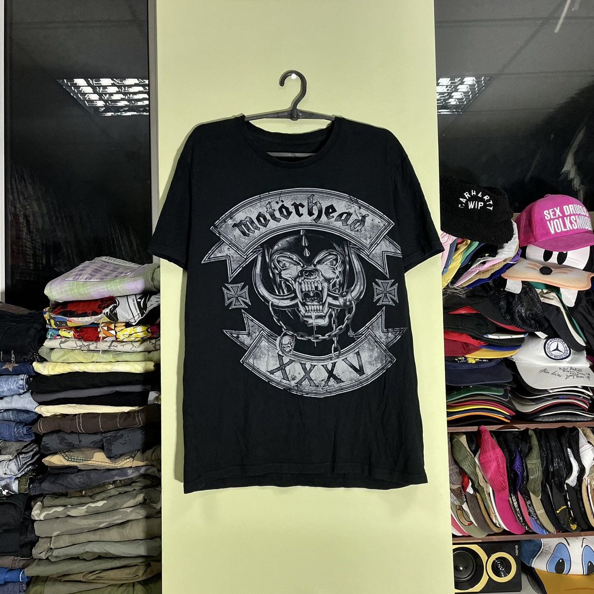 Vintage Vintage Y2K Motorhead Graphic Band Tee Punk Grunge Slim XL Size US XL / EU 56 / 4 - 1 Thumbnail