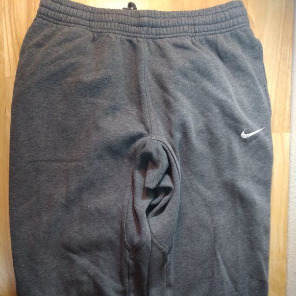 Nike × Vintage Vintage Nike Small Swoosh Sweat Pants Joggers Trainers Size US 32 / EU 48 - 2 Thumbnail