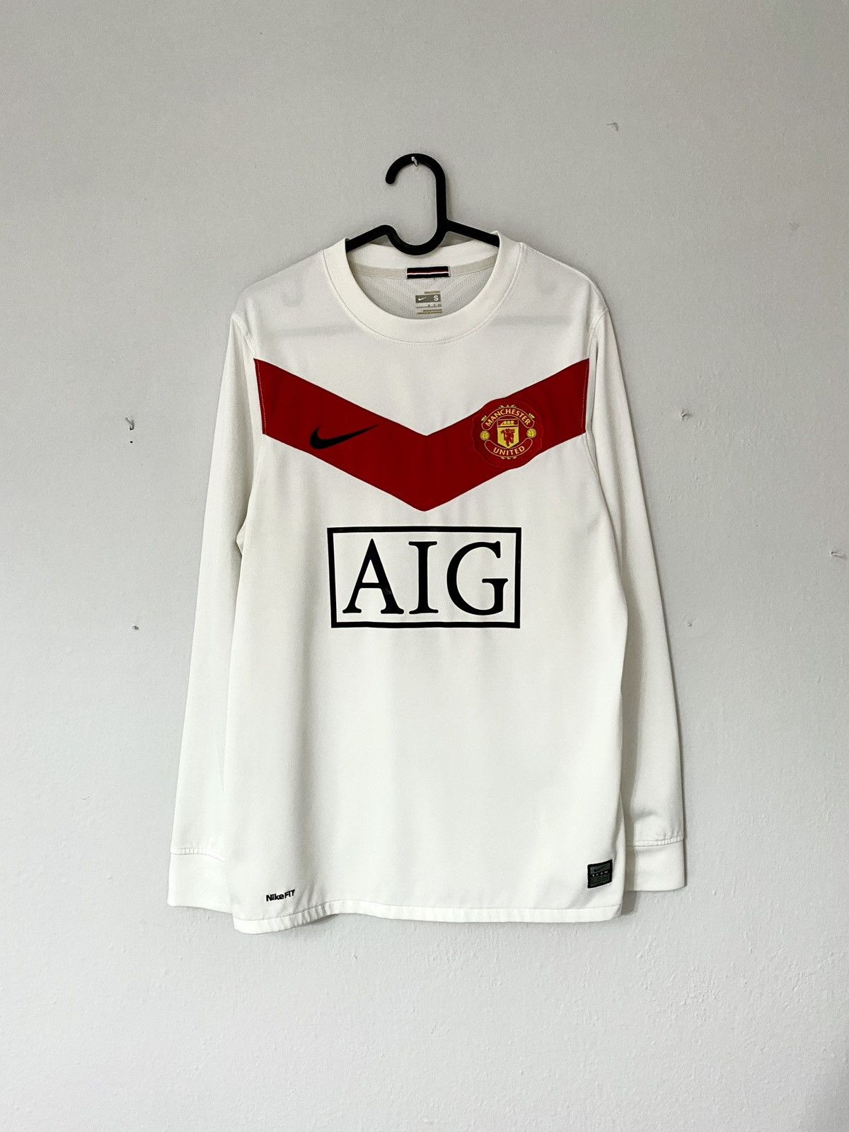 Nike 2009 2010 Manchester United Nike Home Vintage Soccer Jersey Size US S / EU 44-46 / 1 - 3 Thumbnail