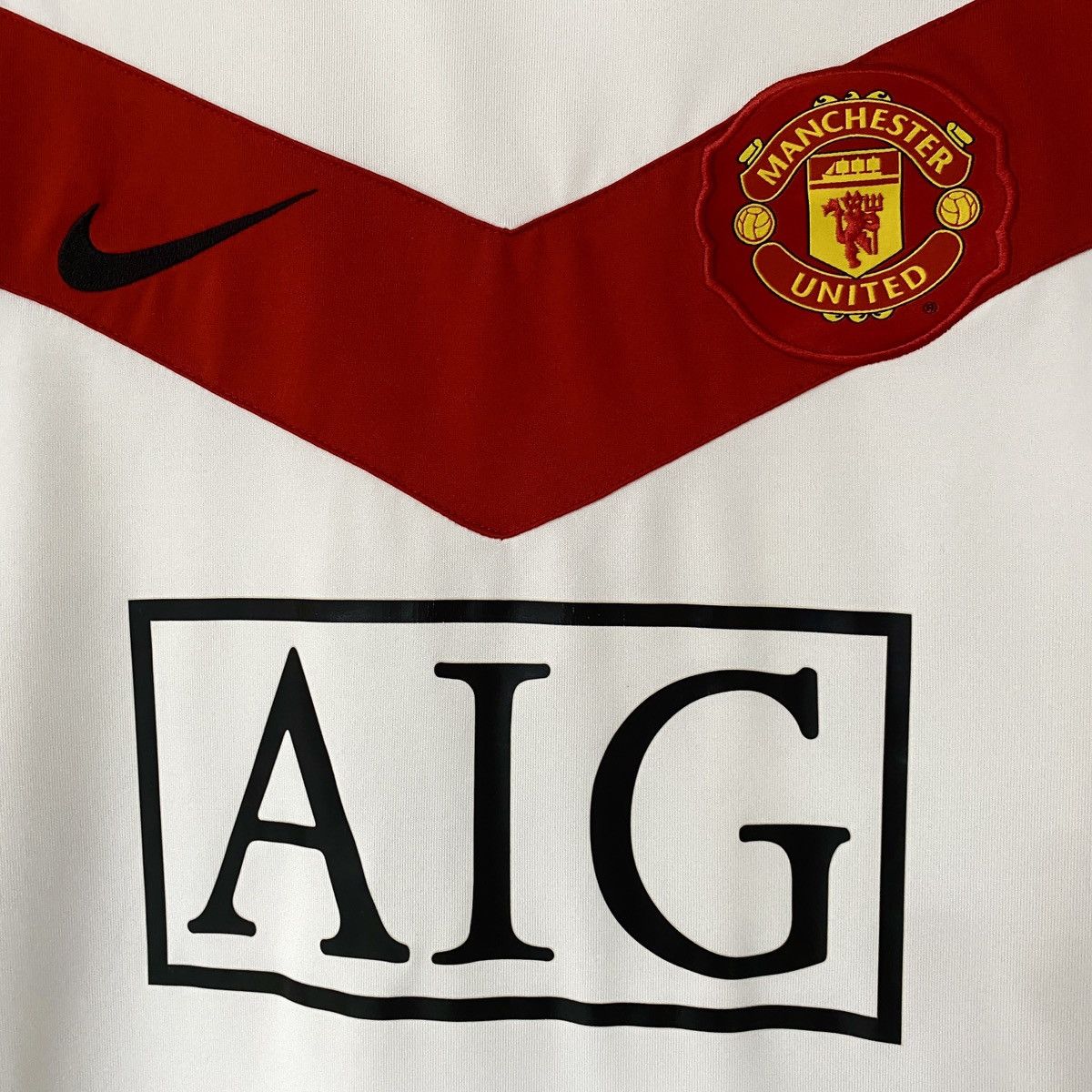 Nike 2009 2010 Manchester United Nike Home Vintage Soccer Jersey Size US S / EU 44-46 / 1 - 4 Thumbnail