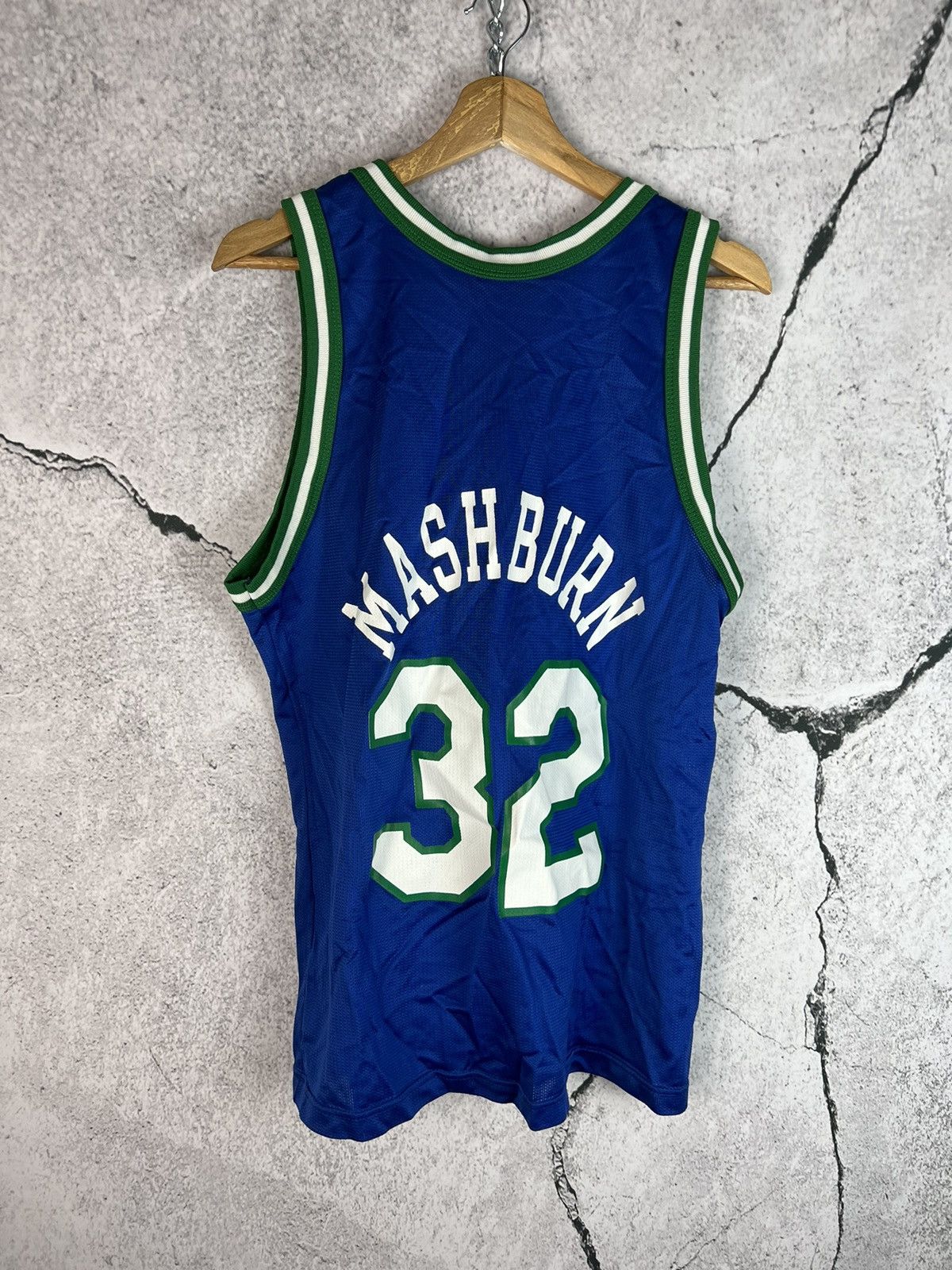 Champion Vintage Dallas Maverick champion NBA Mashburn jersey Size US S / EU 44-46 / 1 - 1 Thumbnail