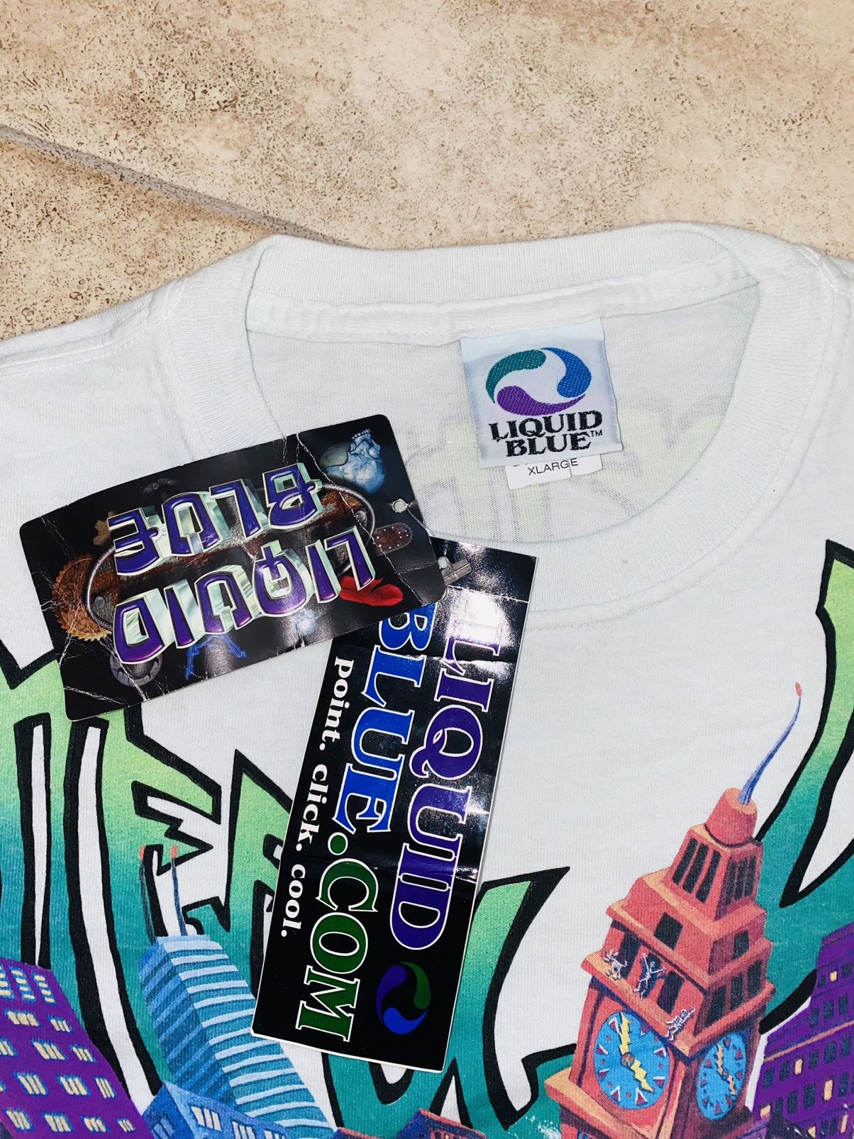 Liquid Blue × Supreme Liquid Blue USA Wake Of Flood 1992 NikeSB Pleasures Size US XL / EU 56 / 4 - 7 Thumbnail