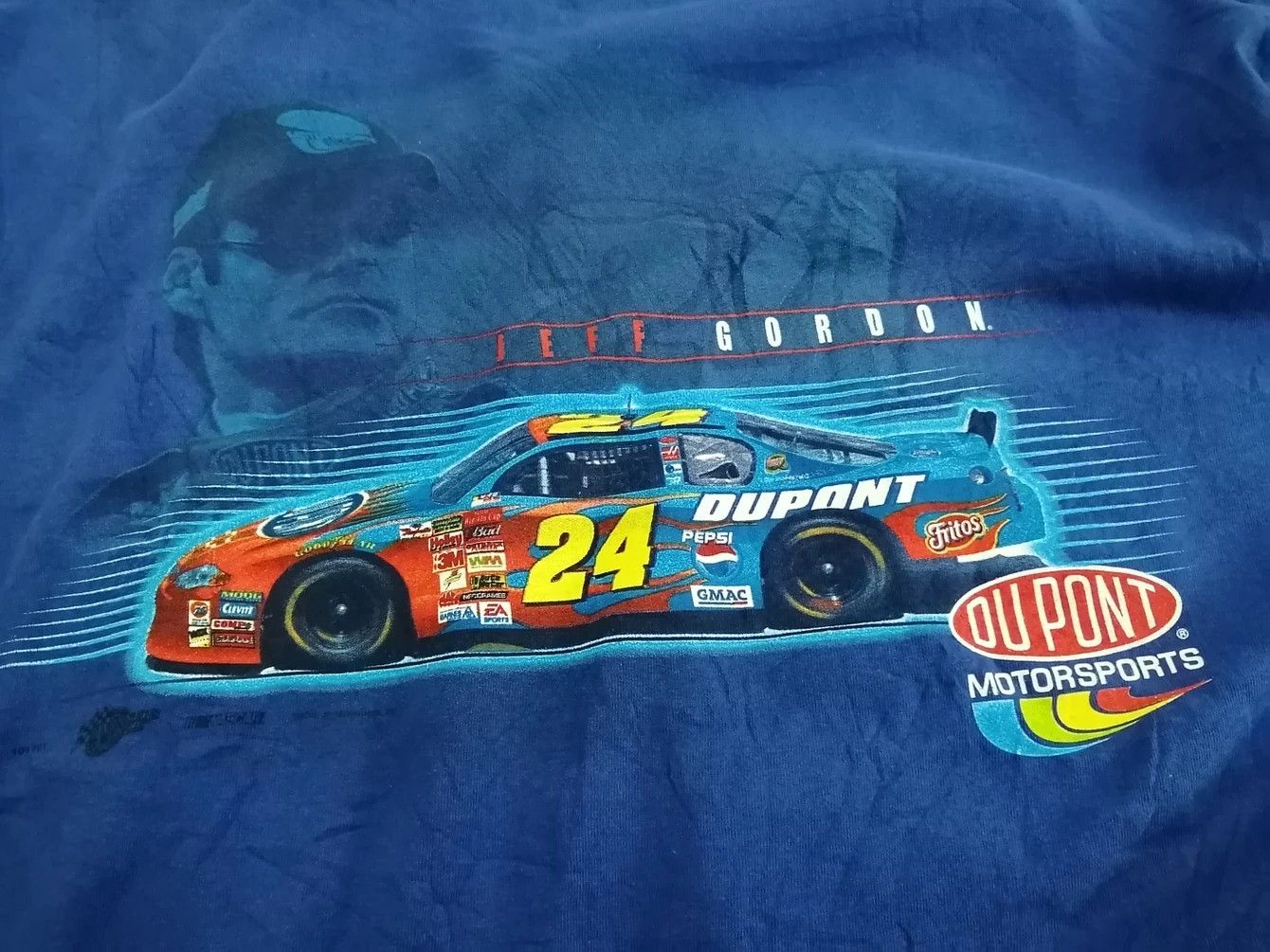 NASCAR Vintage JEFF GORDON Tshirt Size US XL / EU 56 / 4 - 5 Thumbnail
