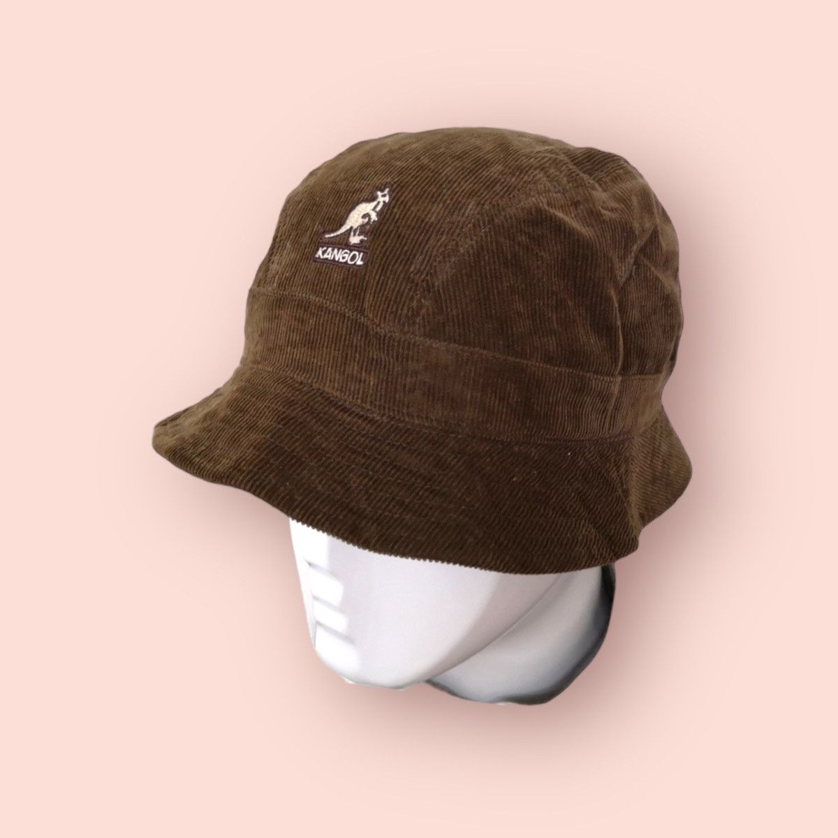 Kangol × Vintage BERY RARE🔥KANGOL CORDUROY JET PANELS BUCKET HAT Size ONE SIZE - 2 Thumbnail