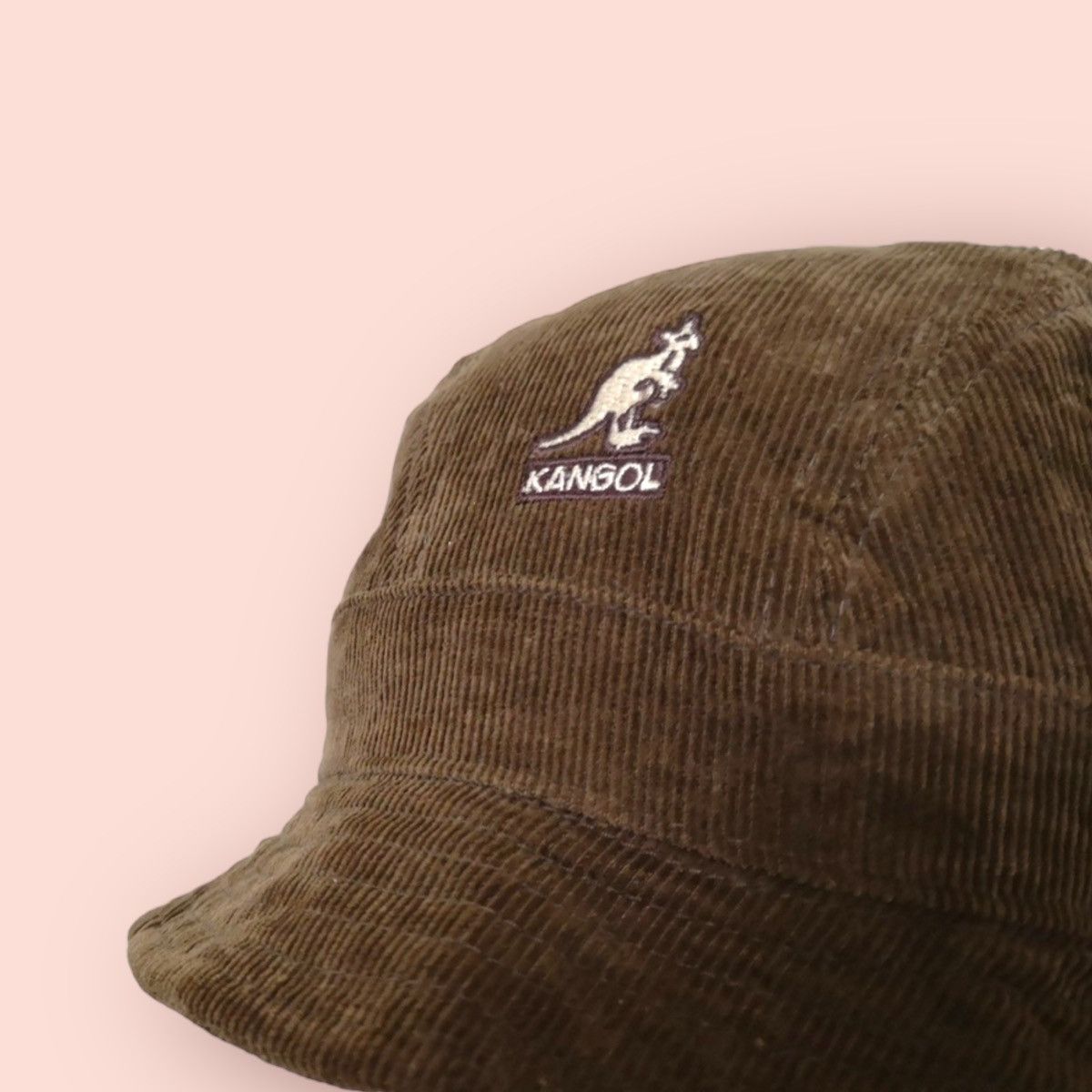 Kangol × Vintage BERY RARE🔥KANGOL CORDUROY JET PANELS BUCKET HAT Size ONE SIZE - 3 Thumbnail