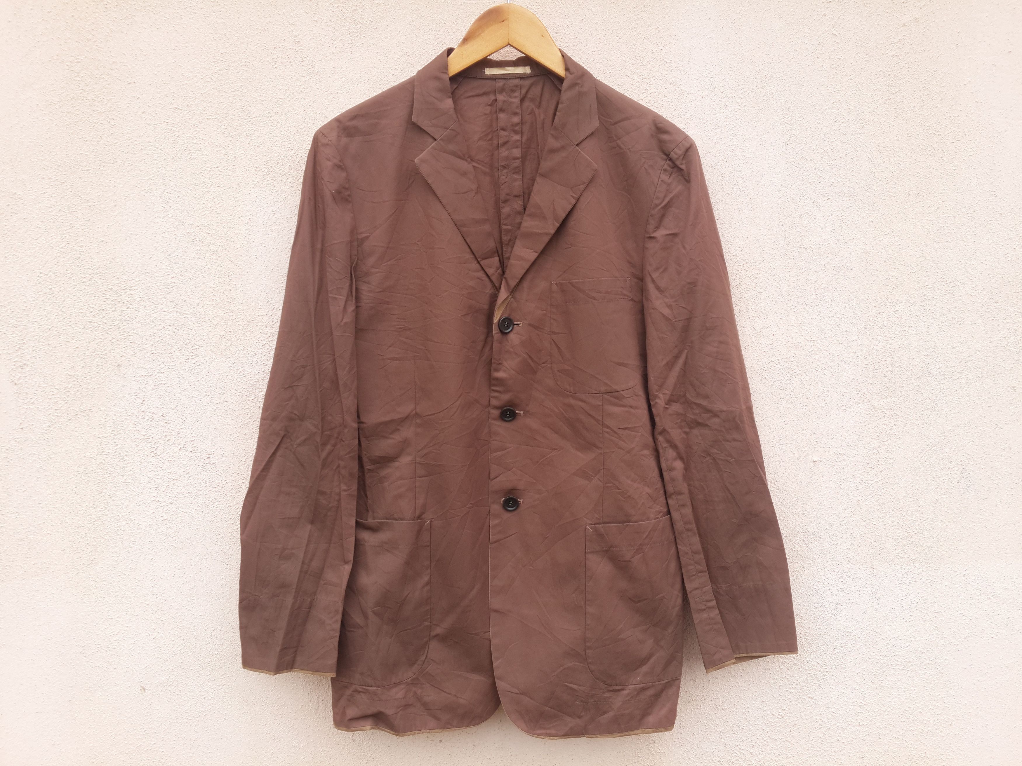 Yohji Yamamoto A.A.R x Durban x YOHJI YAMAMOTO Relaxed Casual Blazer Size 38R - 3 Thumbnail